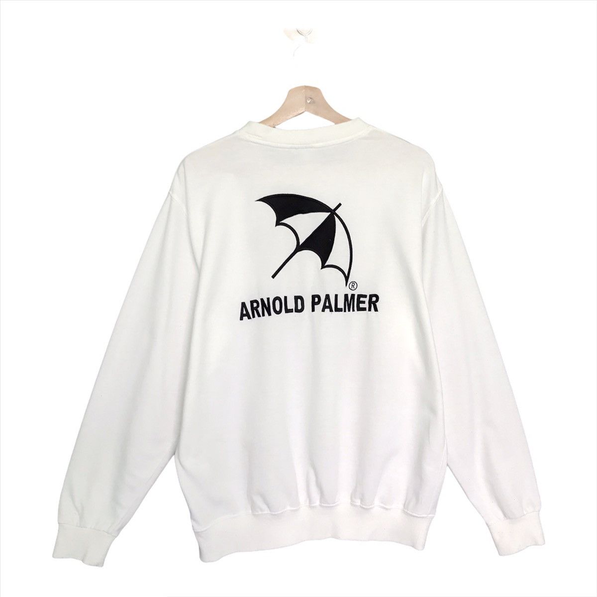 Japanese Brand Arnold Palmer Embroidered Big Logo Crewneck Sweatshirt SizeL Size US L / EU 52-54 / 3 - 1 Thumbnail