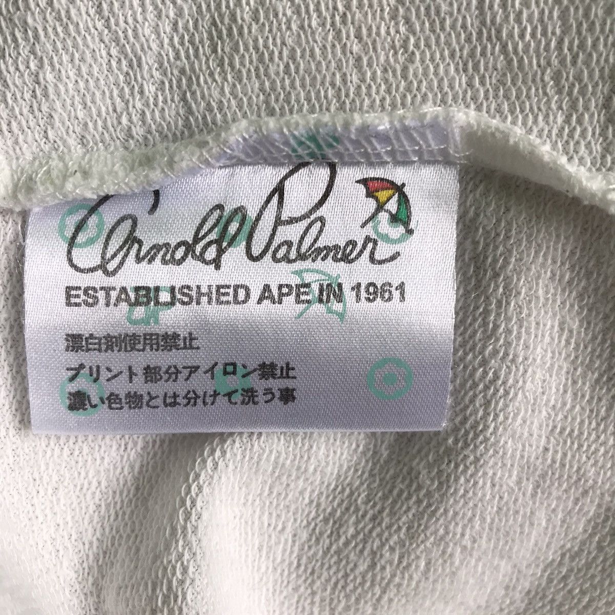 Japanese Brand Arnold Palmer Embroidered Big Logo Crewneck Sweatshirt SizeL Size US L / EU 52-54 / 3 - 7 Thumbnail