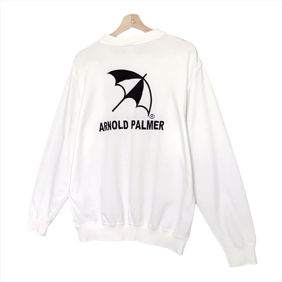Japanese Brand Arnold Palmer Embroidered Big Logo Crewneck Sweatshirt SizeL Size US L / EU 52-54 / 3 - 3 Thumbnail