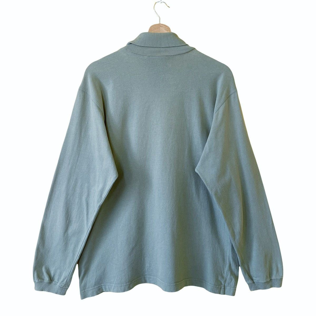 Adidas 90s Adidas Small Logo Embroidery Turtleneck Sweatshirt Size US L / EU 52-54 / 3 - 8 Thumbnail