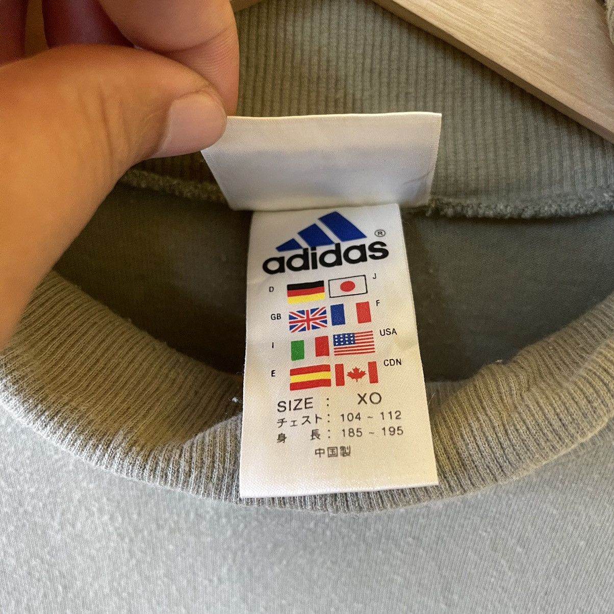 Adidas 90s Adidas Small Logo Embroidery Turtleneck Sweatshirt Size US L / EU 52-54 / 3 - 10 Thumbnail