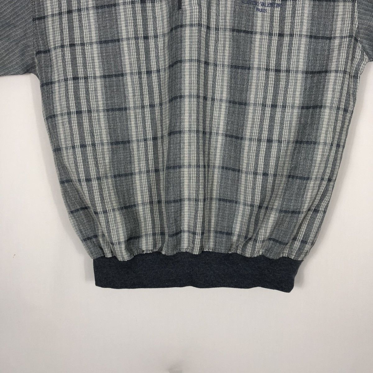 Designer × Other × Vintage Claudio Valentino Checkerd Buttons Polos Shirts Size US M / EU 48-50 / 2 - 3 Thumbnail