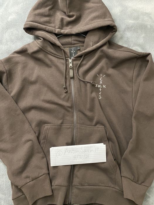 Travis Scott yup! Hoodie Brownタイププルオーバー