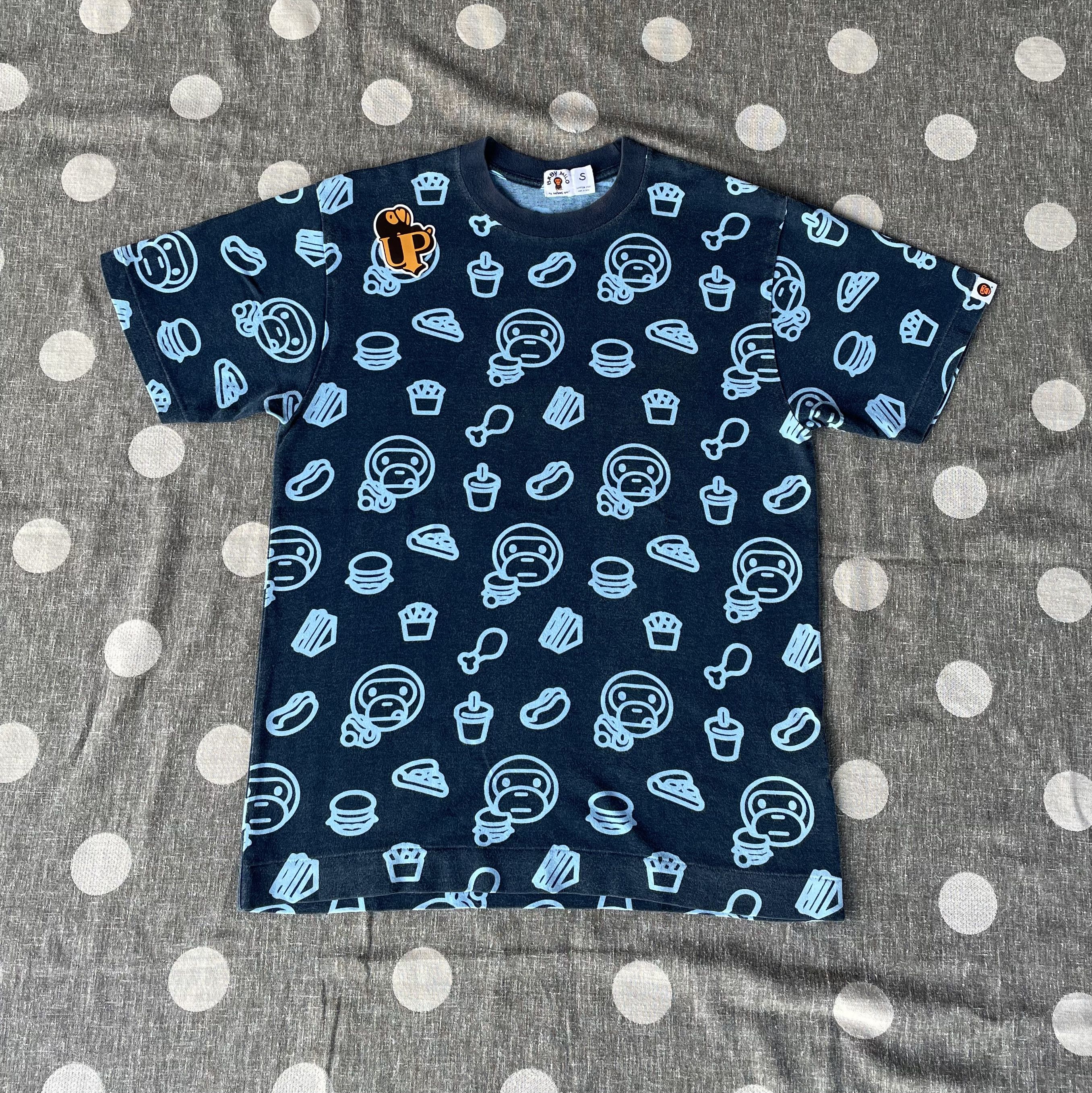 Bape × Nigo OG Bape Baby Milo Junk Food Tee Size US S / EU 44-46 / 1 - 1 Thumbnail