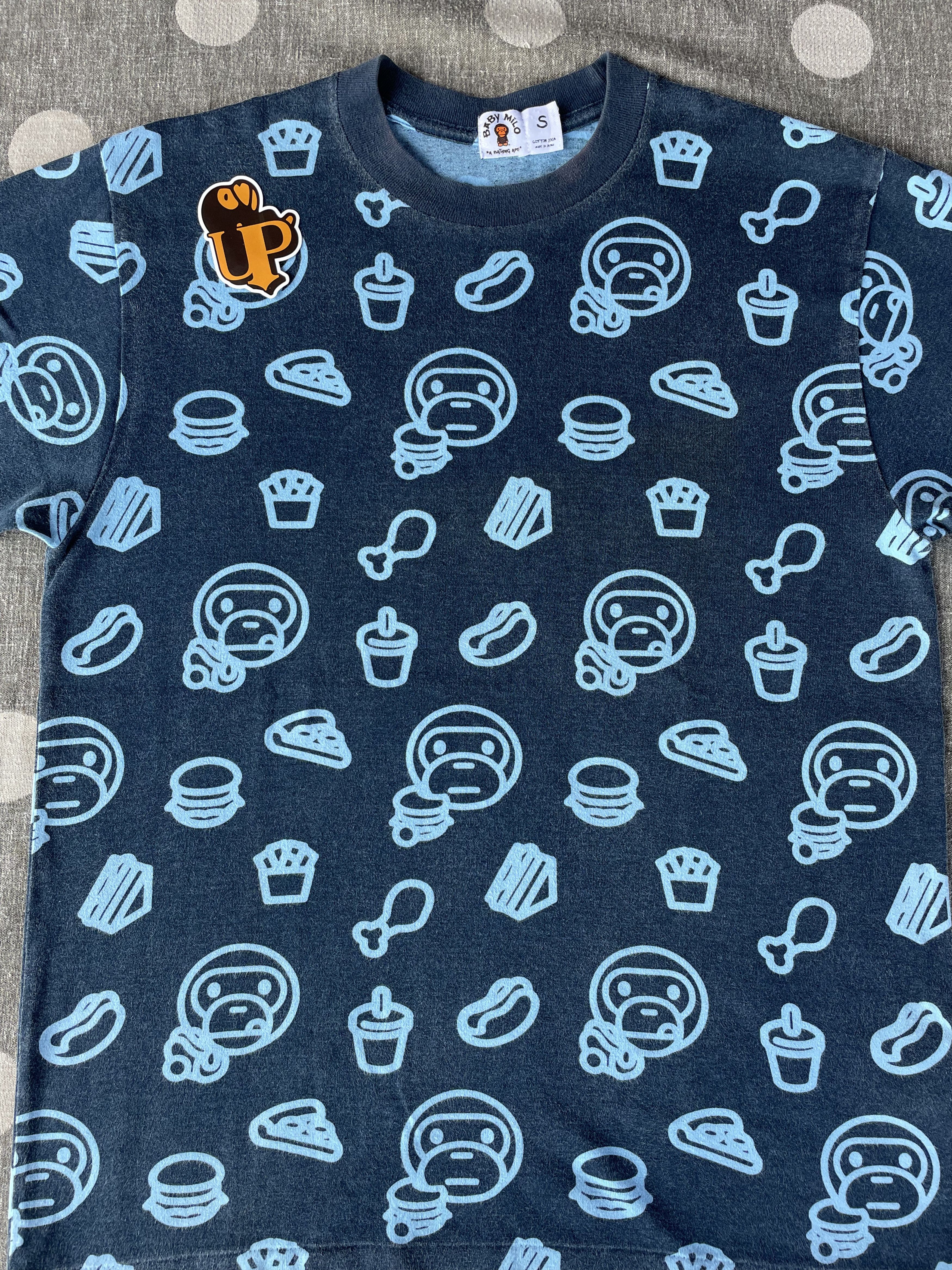 Bape × Nigo OG Bape Baby Milo Junk Food Tee Size US S / EU 44-46 / 1 - 3 Thumbnail