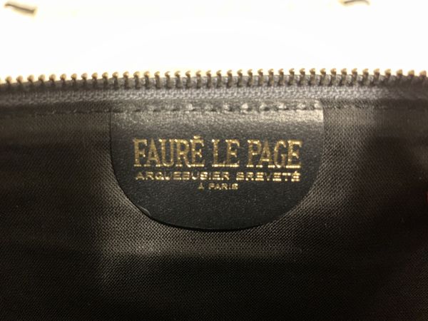 Fauré Le Page Pochette Zip 33 - Grey Clutches, Handbags - FLP20729