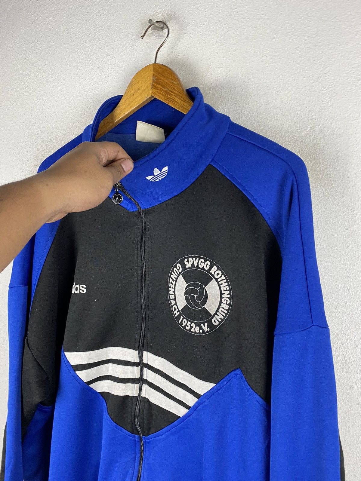 Vintage 🔥SALE🔥VINTAGE ADIDAS JACKET FOOTBALL CLUB TRAINING Size US L / EU 52-54 / 3 - 6 Thumbnail