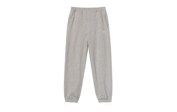 Stussy Stussy Stock Logo Sweat Pants Grey Heather - Size XL