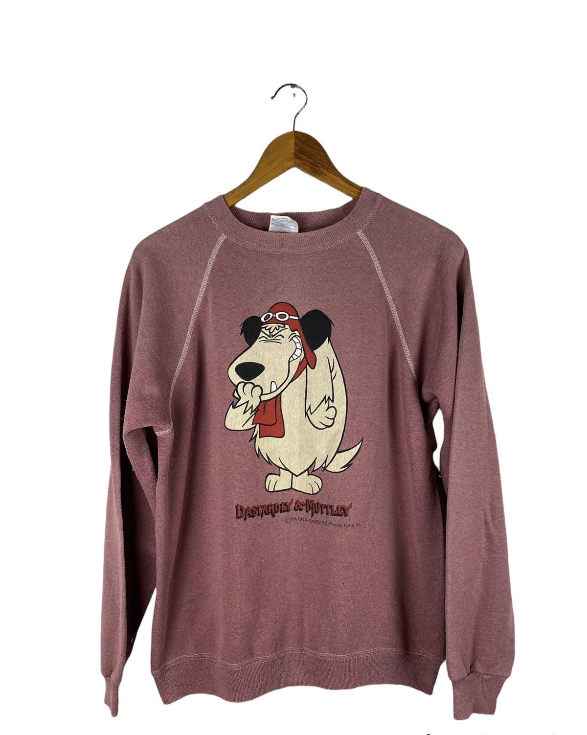 Hanes × Vintage 🔥SALE🔥DASTSRDLY&MUTTLEY VINTAGE 80s SWEATSHIRT Size US L / EU 52-54 / 3 - 1 Thumbnail