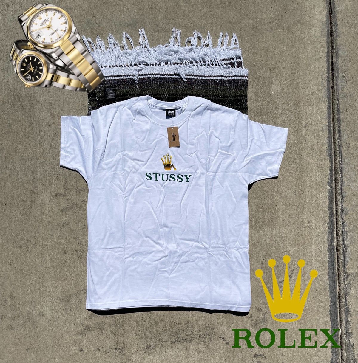 Stussy FW21 St ssy Rolex Tee Grailed