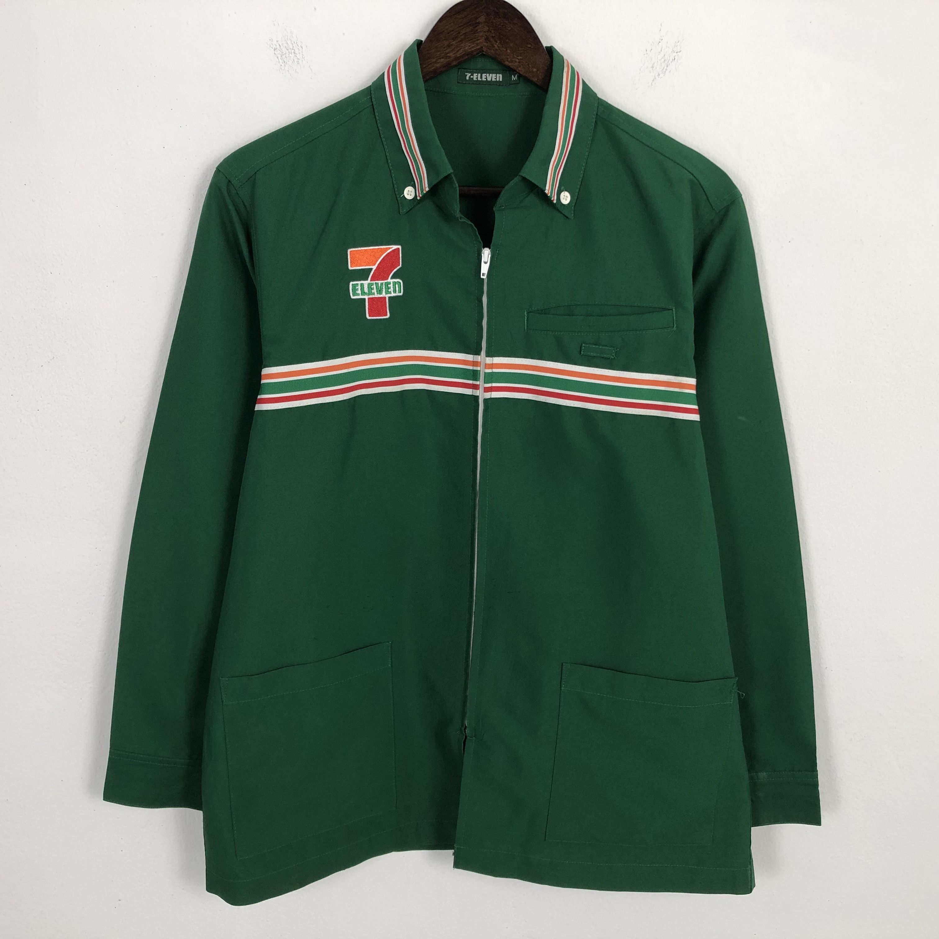 Logo 7 × Vintage Vintage 7 Eleven Zipper Worker Jacker Size US M / EU 48-50 / 2 - 1 Thumbnail