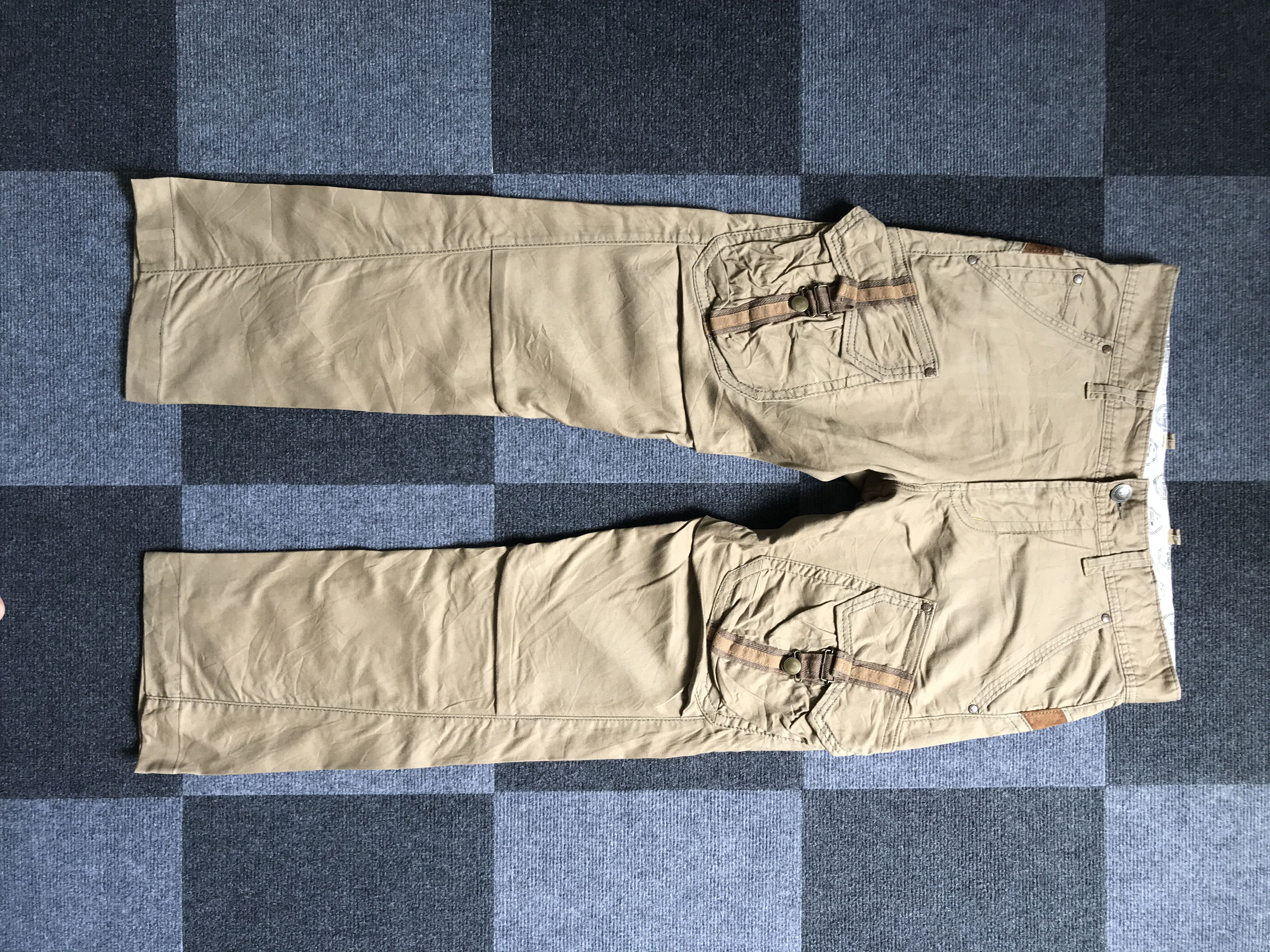 image of Cp128 Edwin Twin Tactical Pocket Twisted Leg Cargo Pant in Tan, Men's (Size 33)