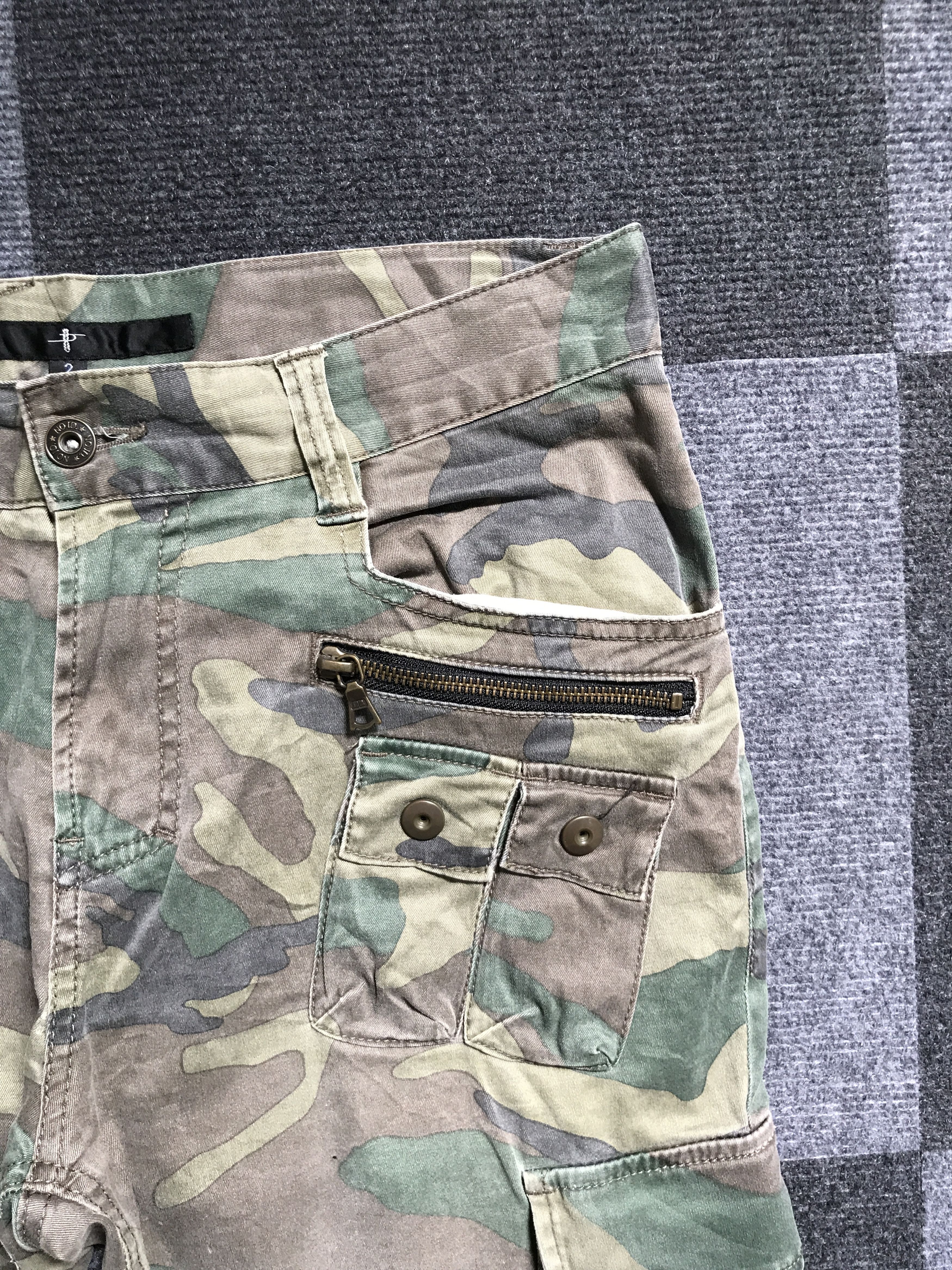 Japanese Brand CP129 NO ID Japan Camo Multipockets Tactical Cargo Pant Size US 32 / EU 48 - 7 Thumbnail