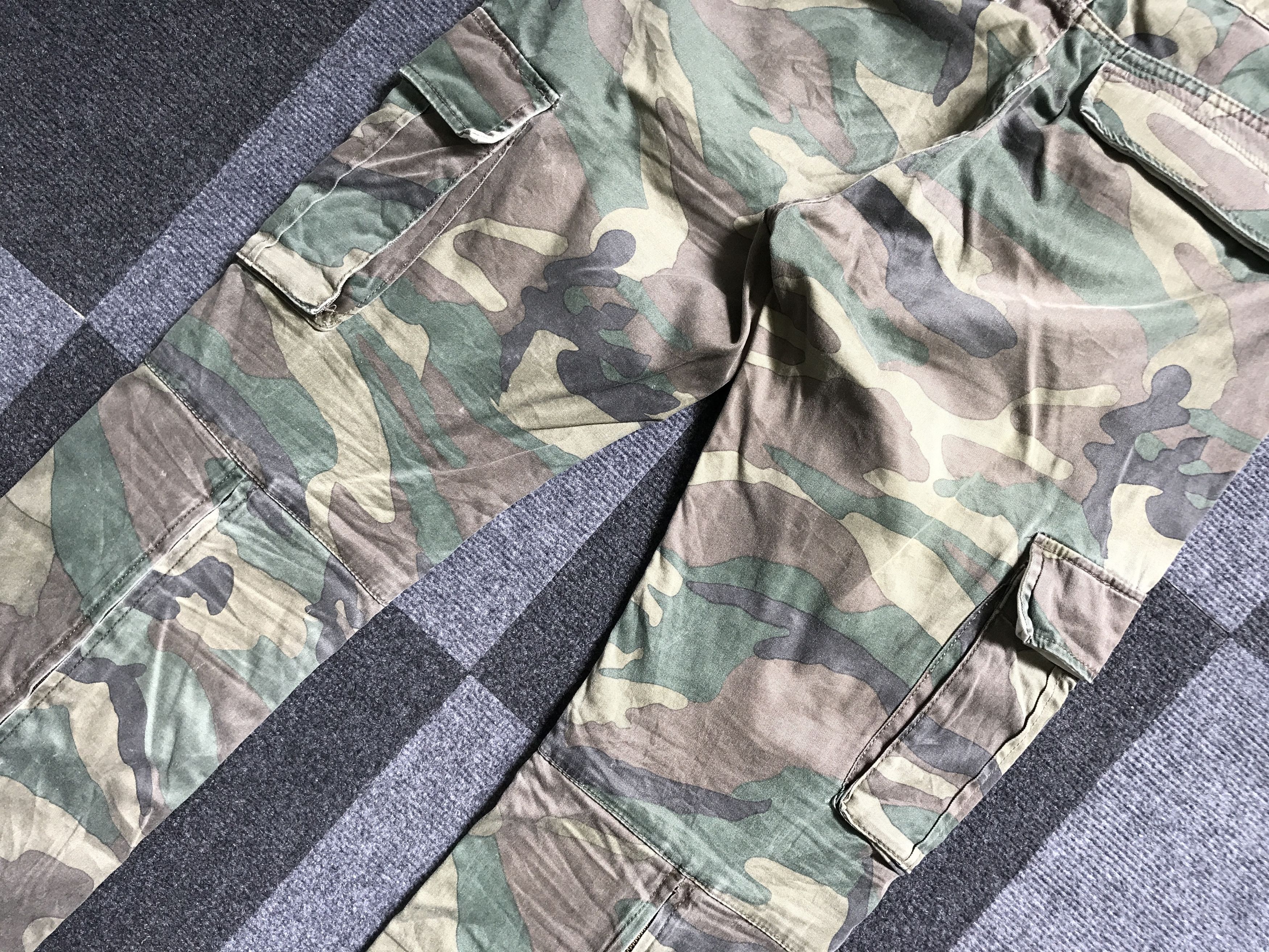 Japanese Brand CP129 NO ID Japan Camo Multipockets Tactical Cargo Pant Size US 32 / EU 48 - 14 Thumbnail