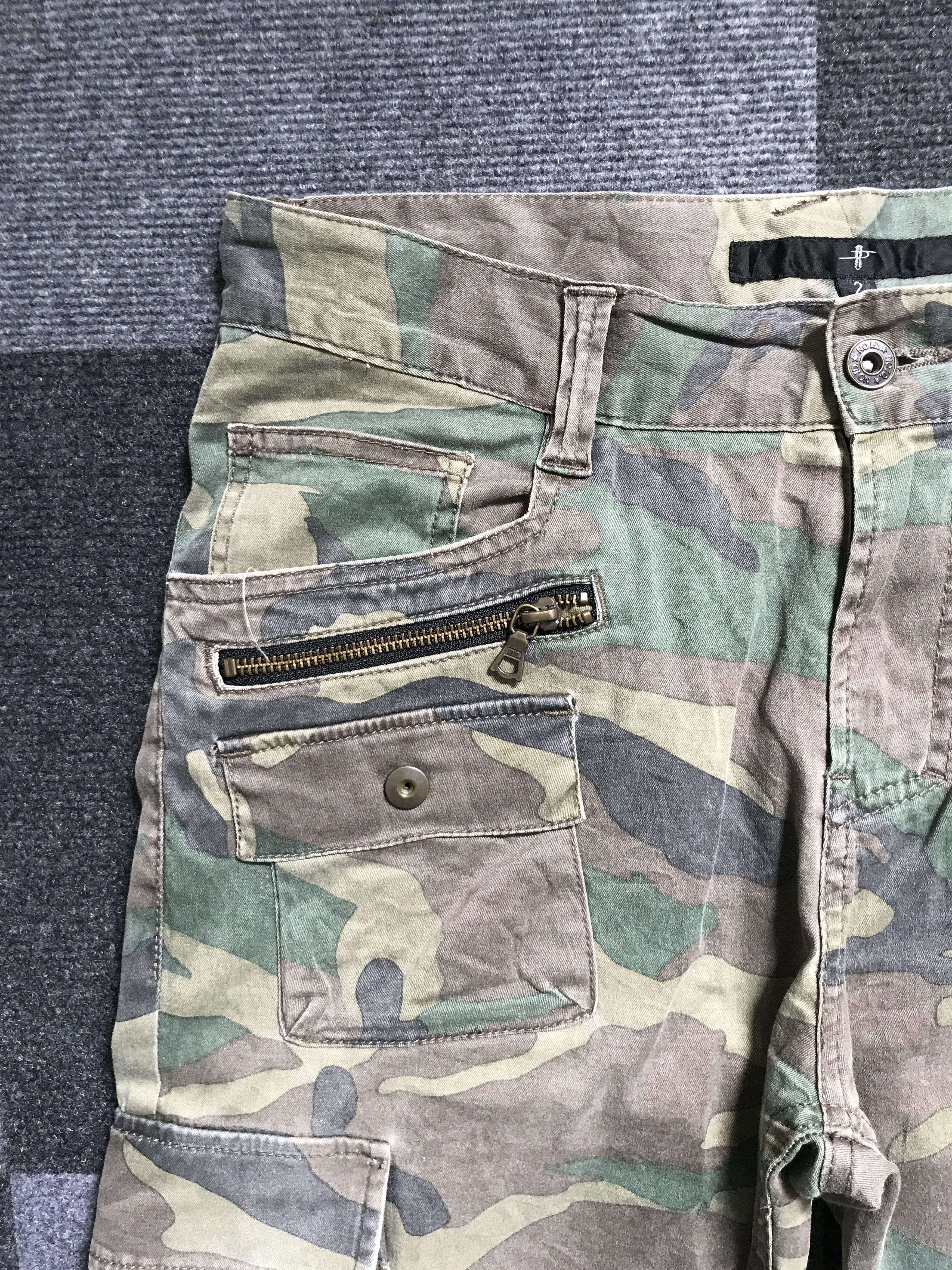 Japanese Brand CP129 NO ID Japan Camo Multipockets Tactical Cargo Pant Size US 32 / EU 48 - 8 Thumbnail