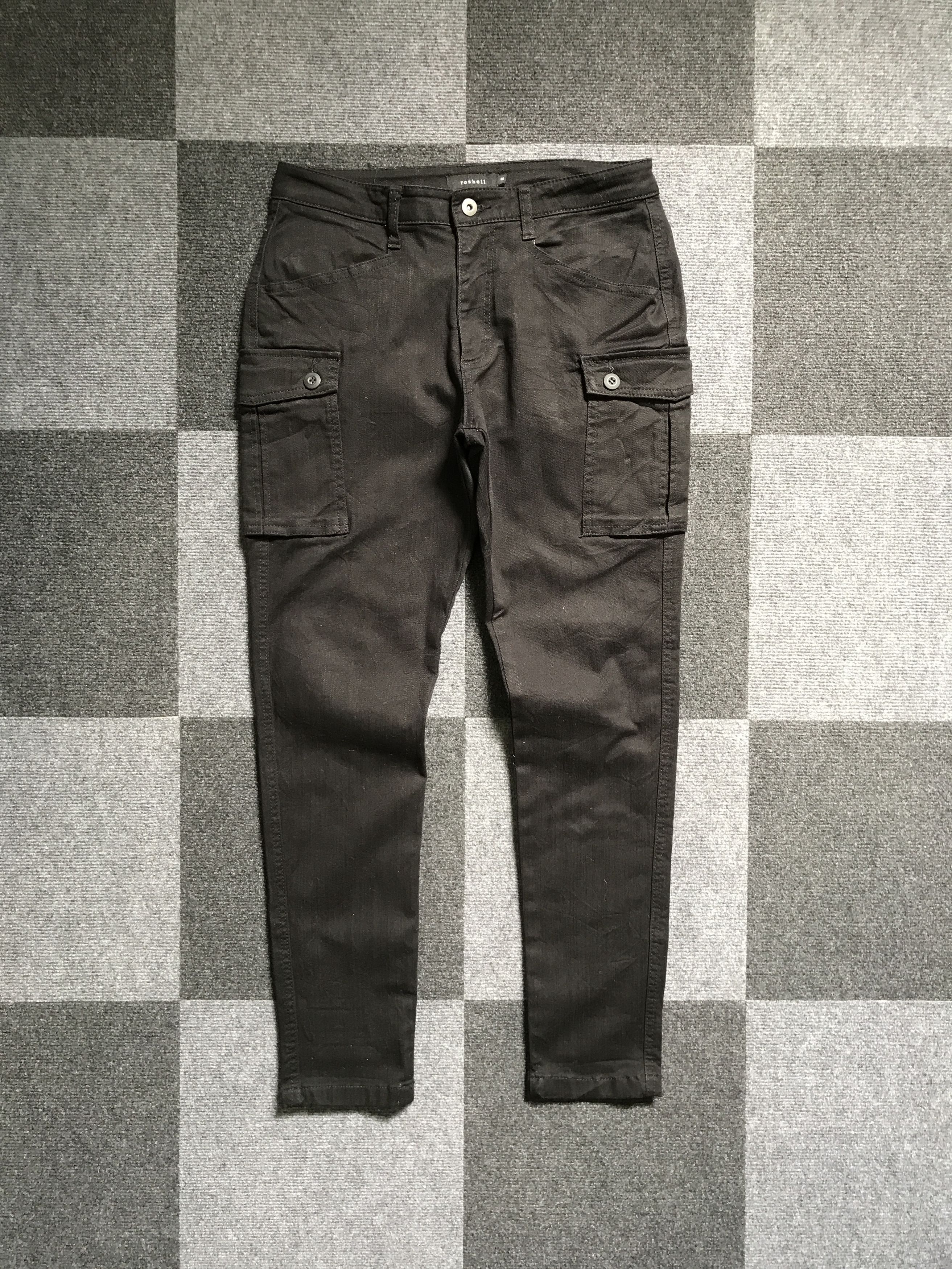 Japanese Brand CP130 roshell Japan Super Skinny Unisex Cargo Pant Size US 30 / EU 46 - 1 Thumbnail