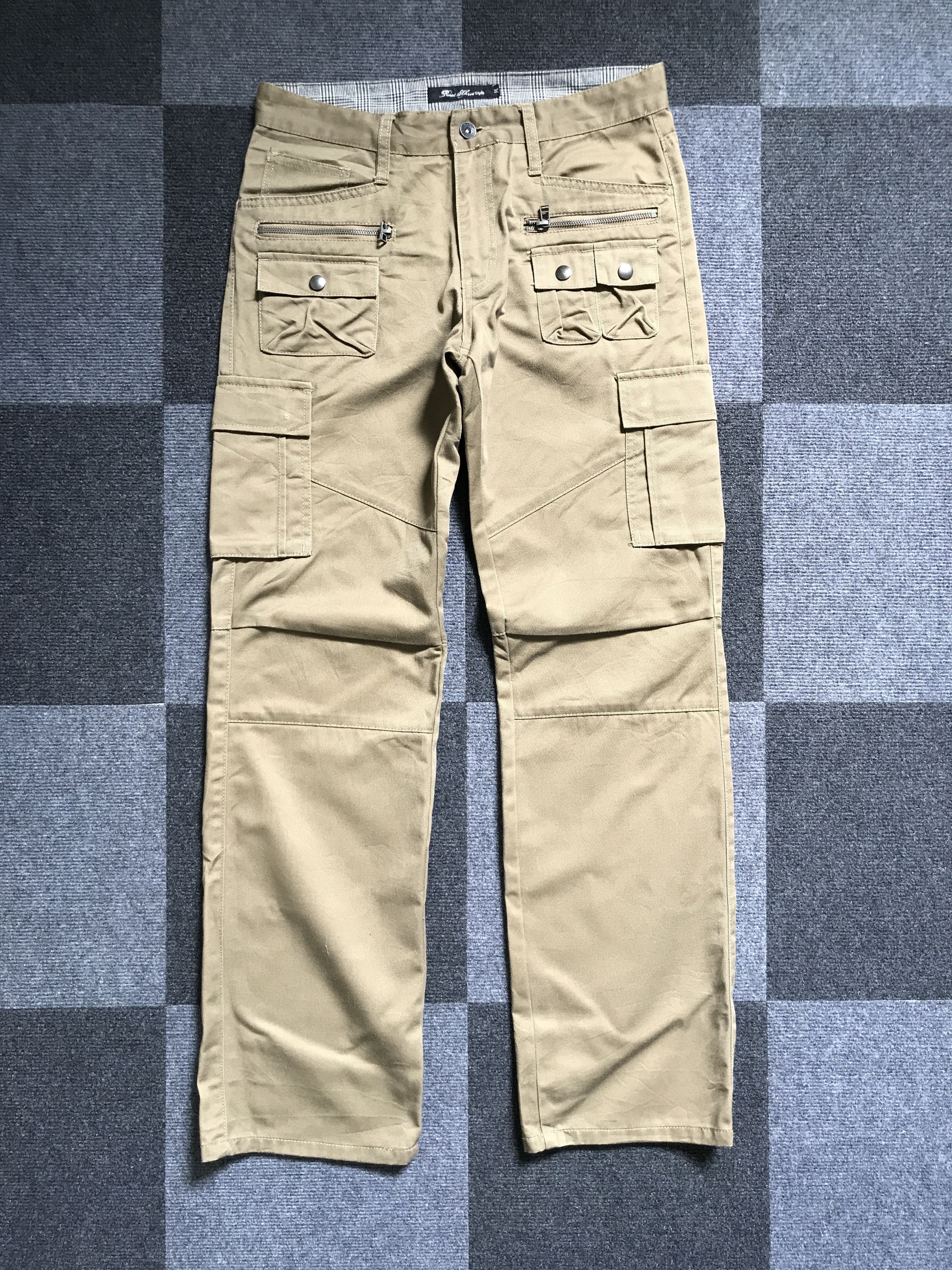 Japanese Brand CP131 Root Three Multipockets Tactical Cargo Pant Size US 31 - 3 Thumbnail