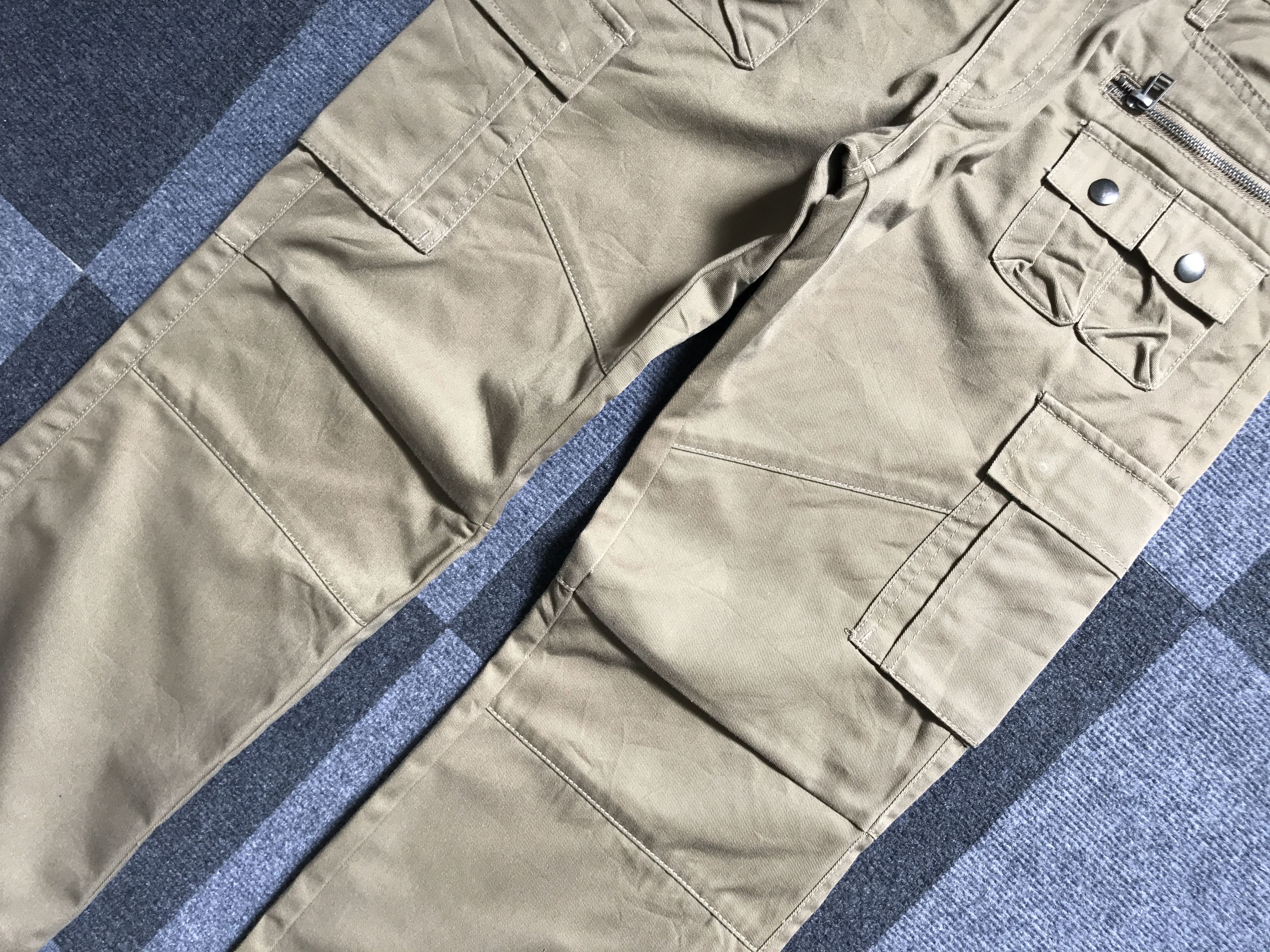Japanese Brand CP131 Root Three Multipockets Tactical Cargo Pant Size US 31 - 5 Thumbnail