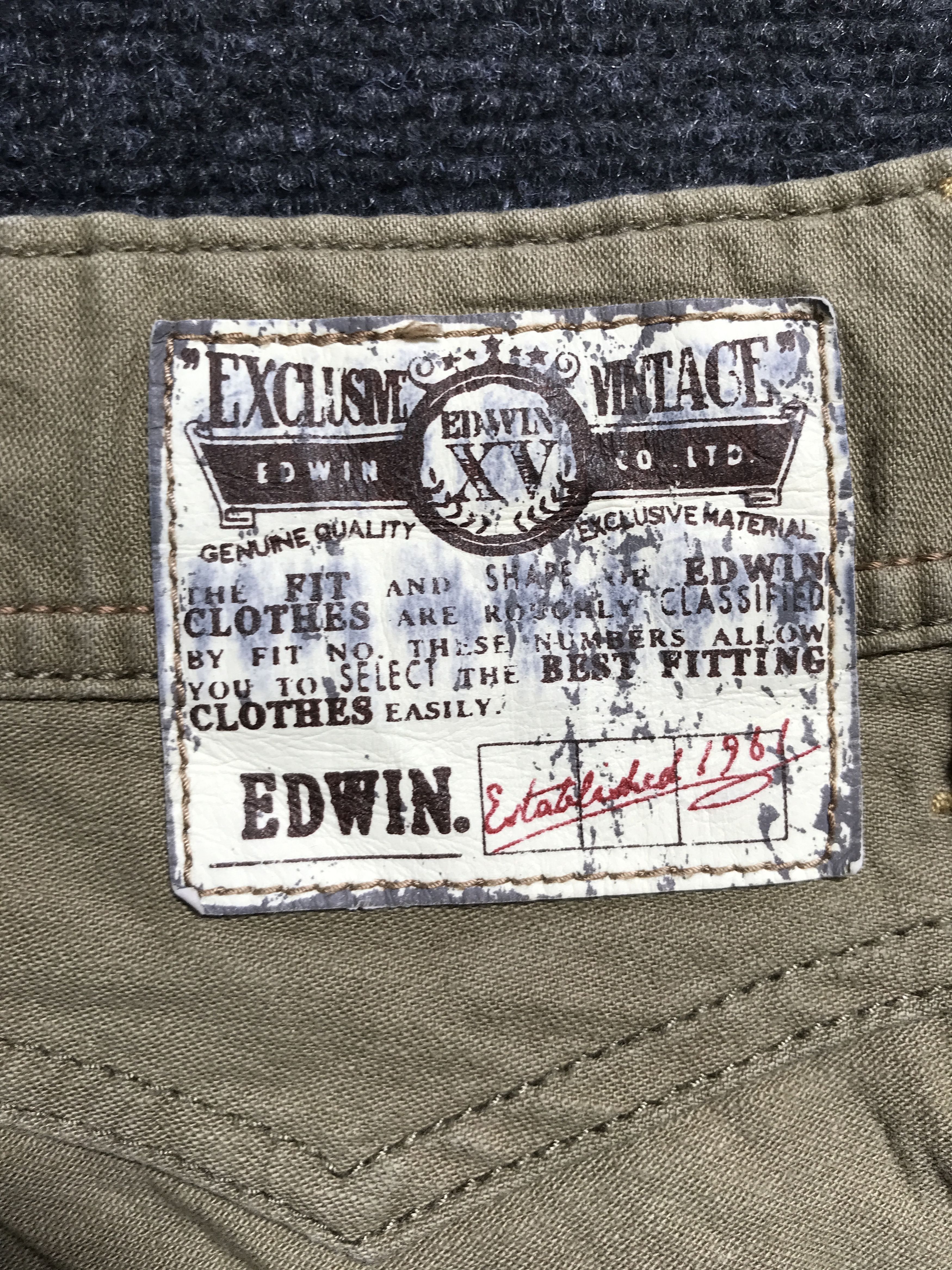 Edwin CP132 EDWIN Military Tactical Multipockets Cargo Pant Size US 33 - 14 Thumbnail