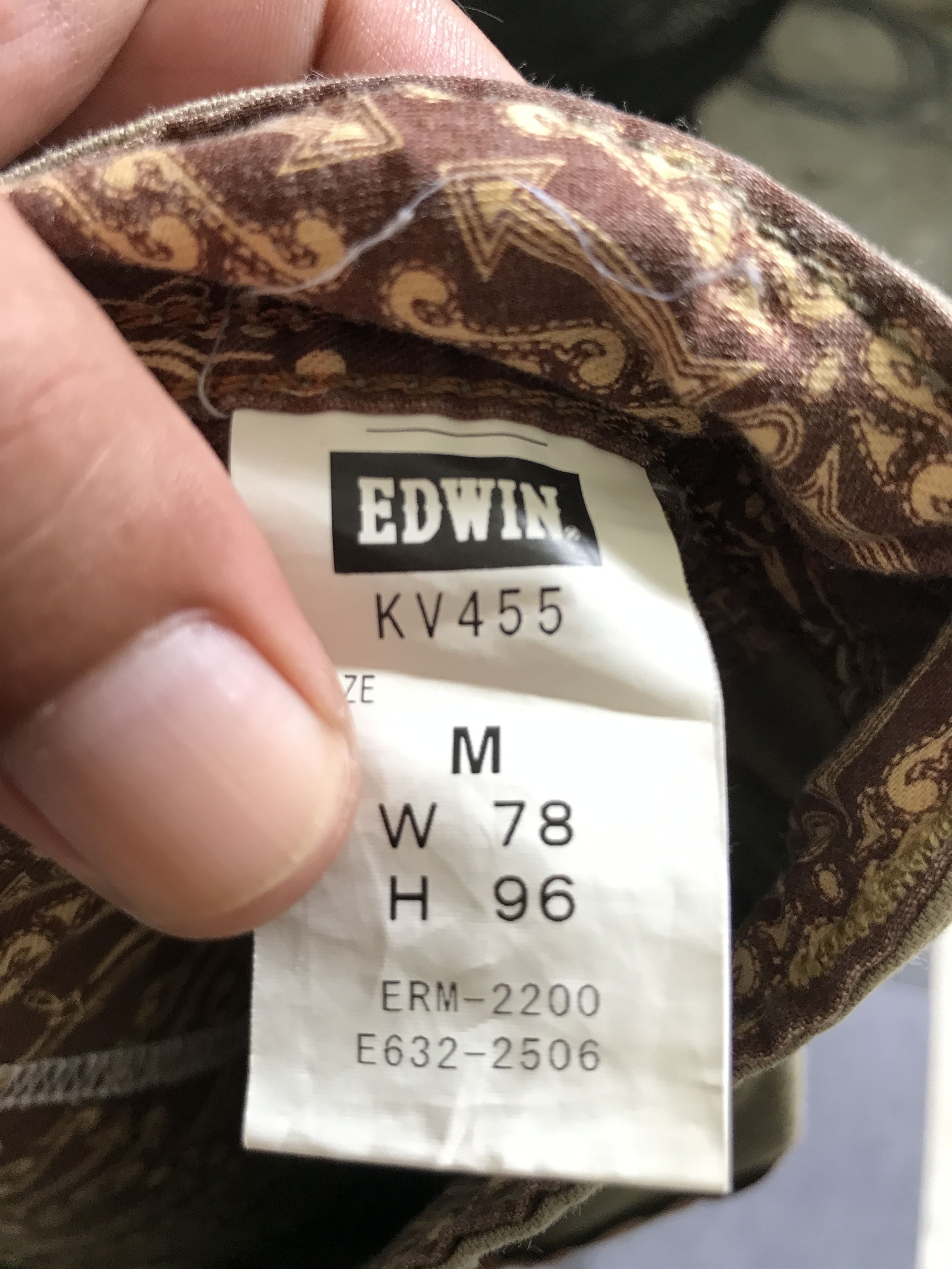 Edwin CP132 EDWIN Military Tactical Multipockets Cargo Pant Size US 33 - 15 Thumbnail