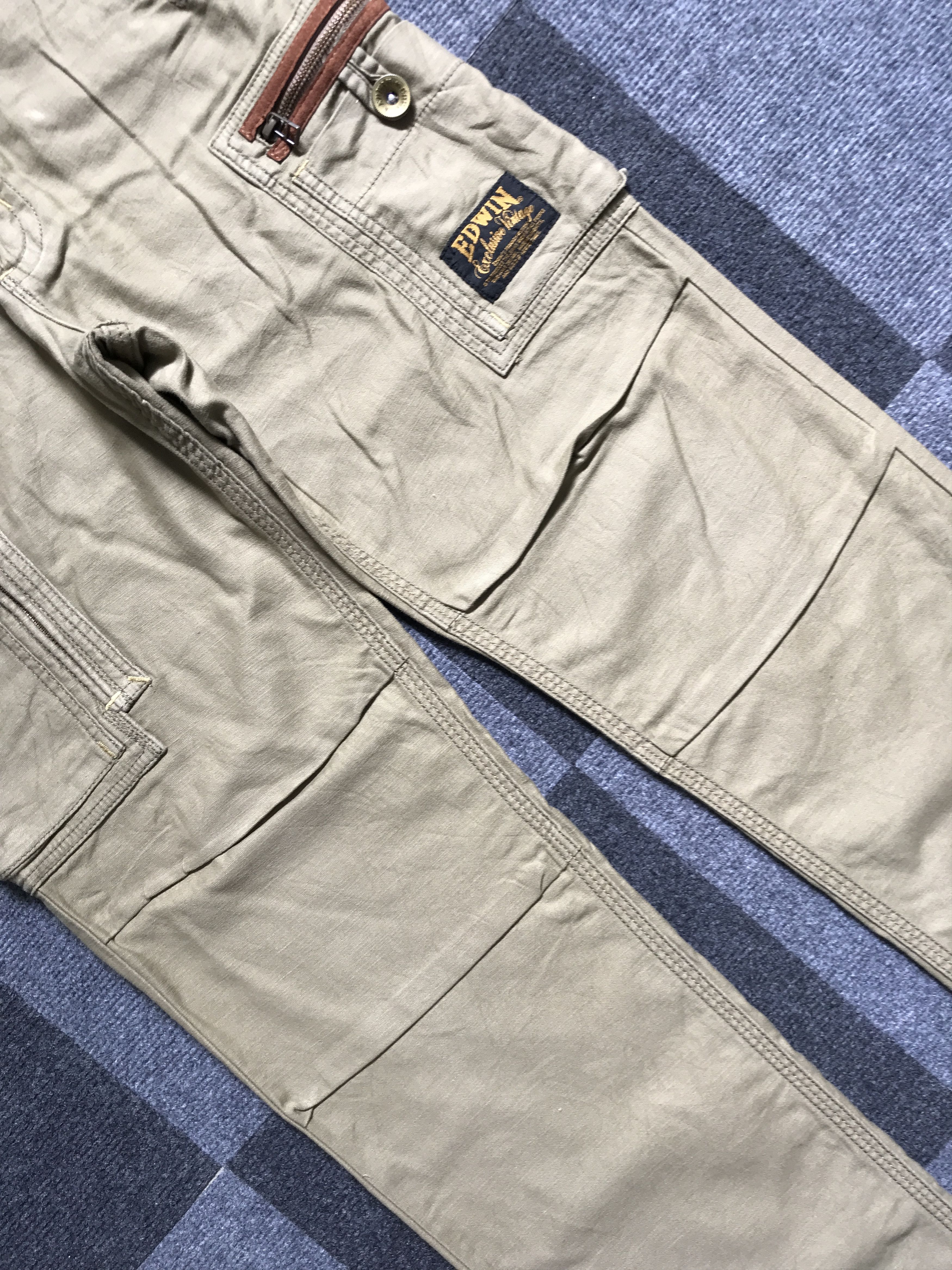 Edwin CP132 EDWIN Military Tactical Multipockets Cargo Pant Size US 33 - 5 Thumbnail