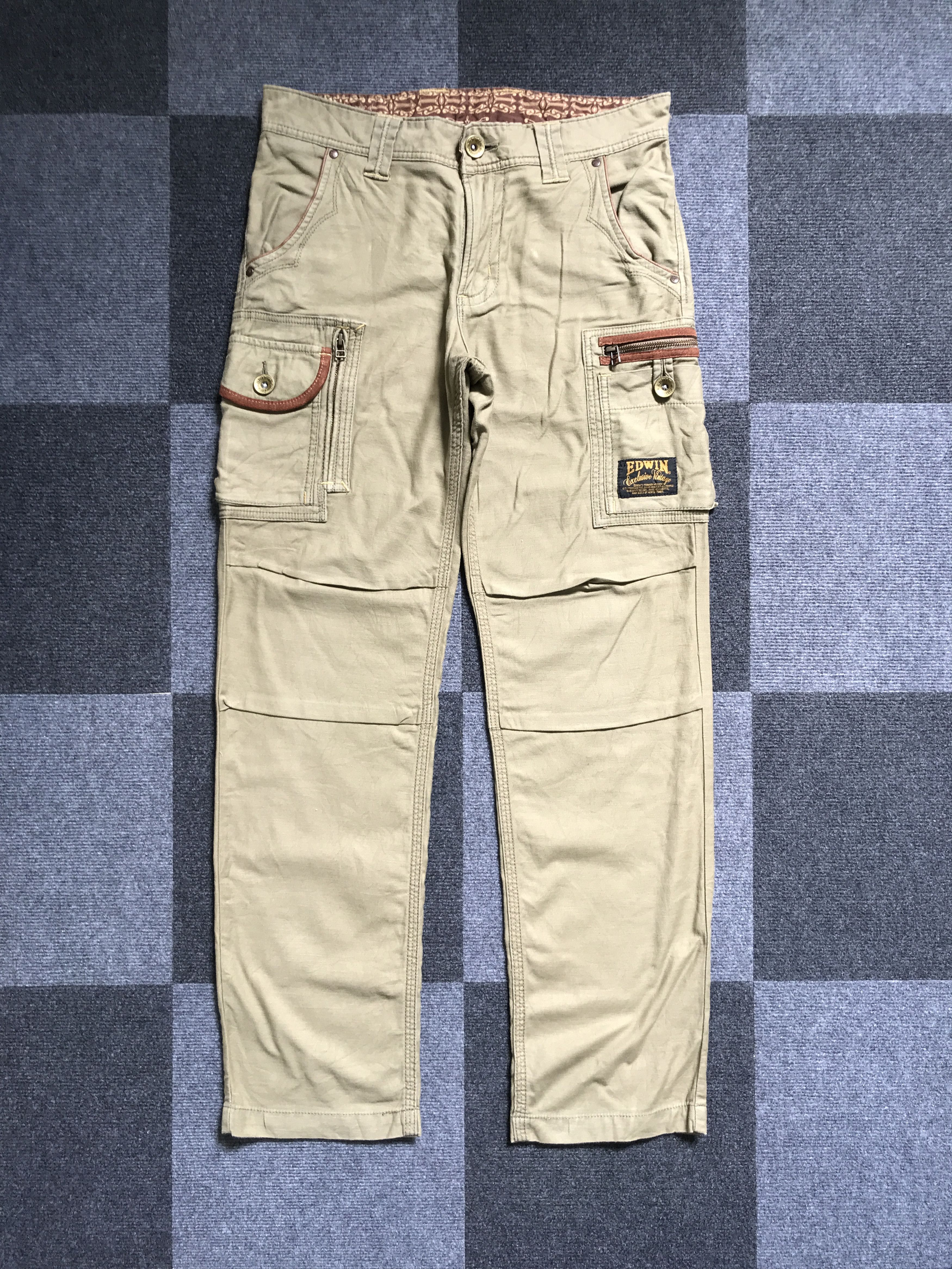 Edwin CP132 EDWIN Military Tactical Multipockets Cargo Pant Size US 33 - 3 Thumbnail