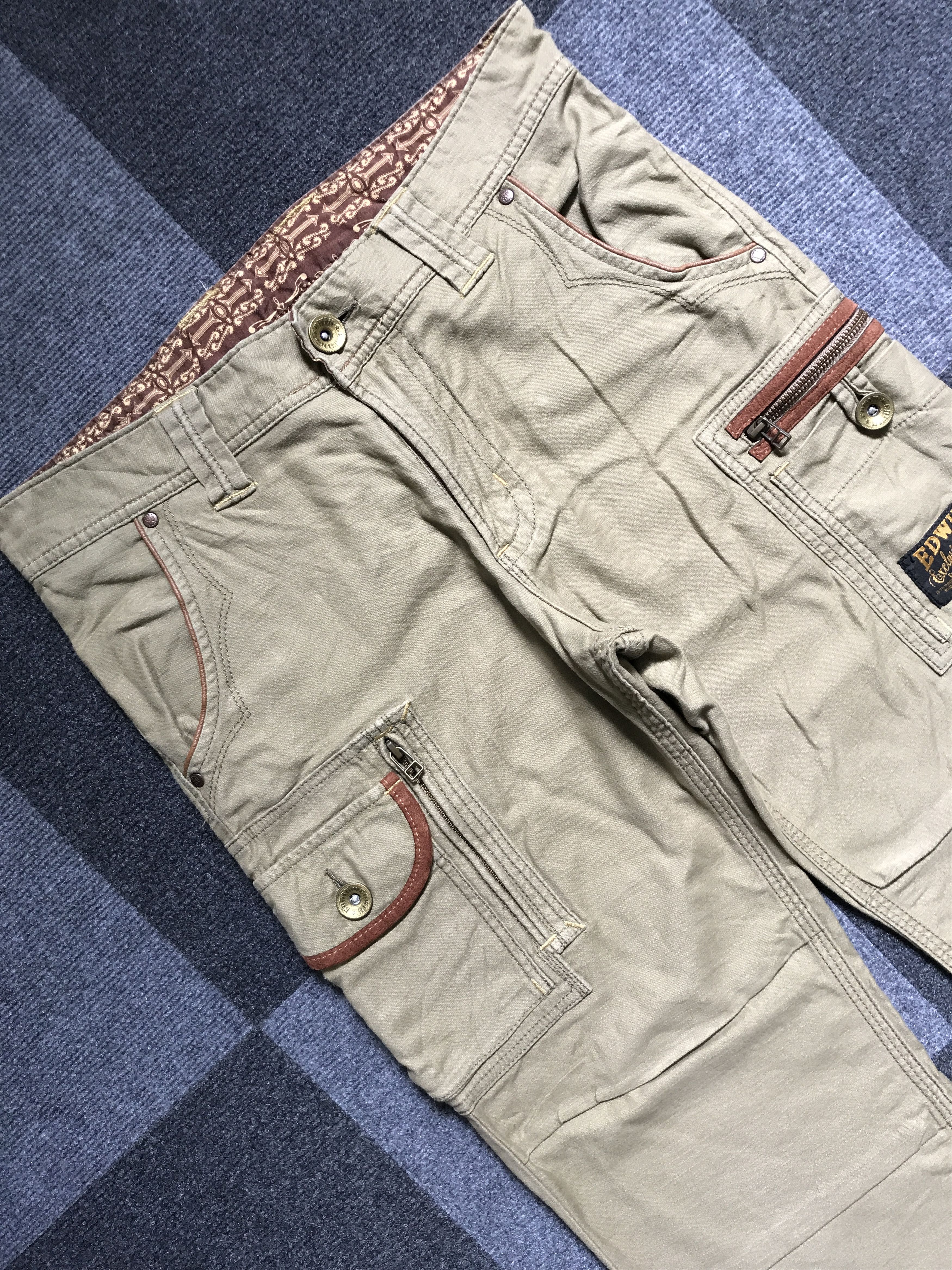 Edwin CP132 EDWIN Military Tactical Multipockets Cargo Pant Size US 33 - 4 Thumbnail
