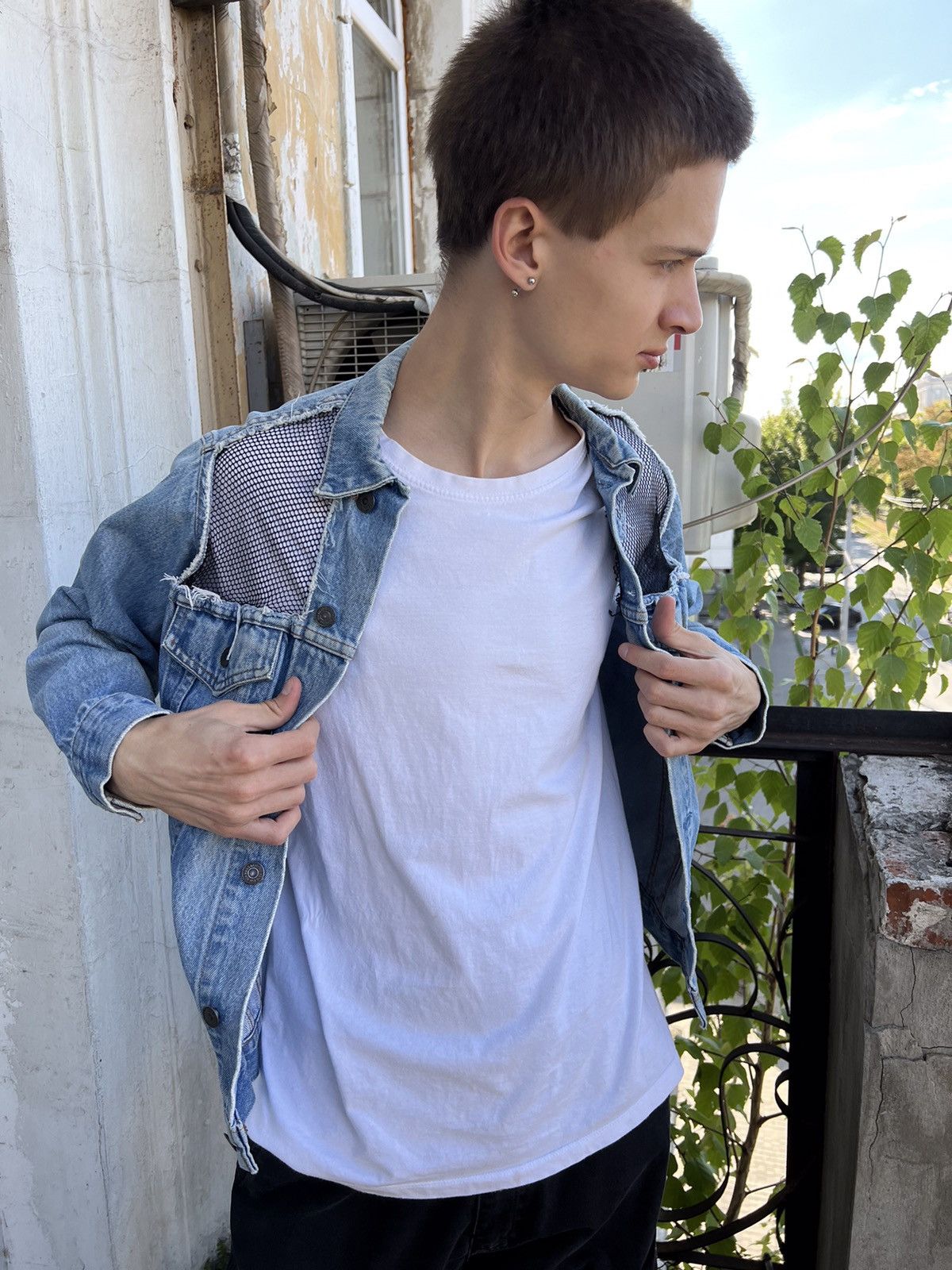 Levi's × Levi's Vintage Clothing Levis Vintage Blue Denim Jean Trucker Jacket 90s Size US M / EU 48-50 / 2 - 10 Thumbnail