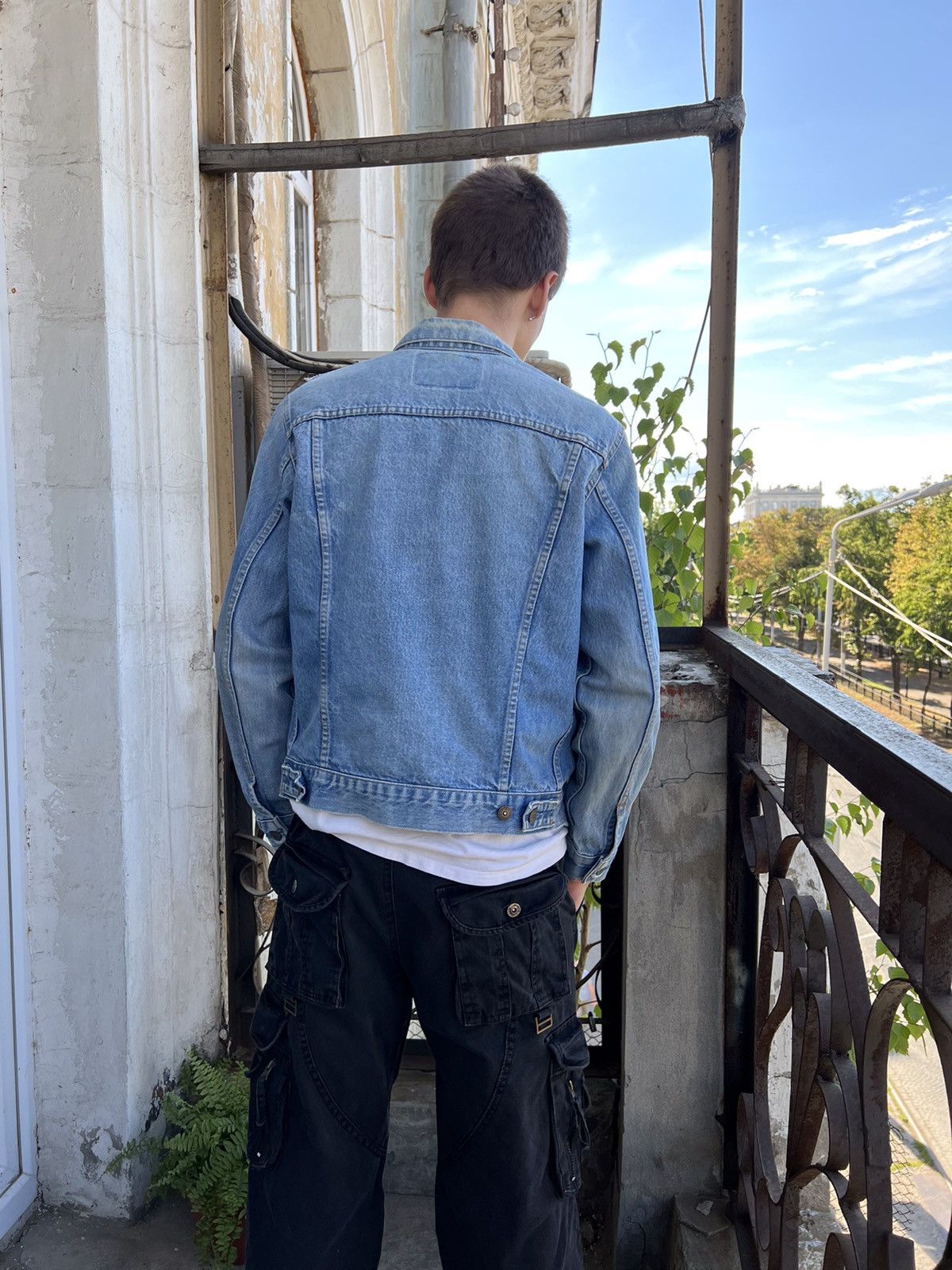 Levi's × Levi's Vintage Clothing Levis Vintage Blue Denim Jean Trucker Jacket 90s Size US M / EU 48-50 / 2 - 12 Thumbnail