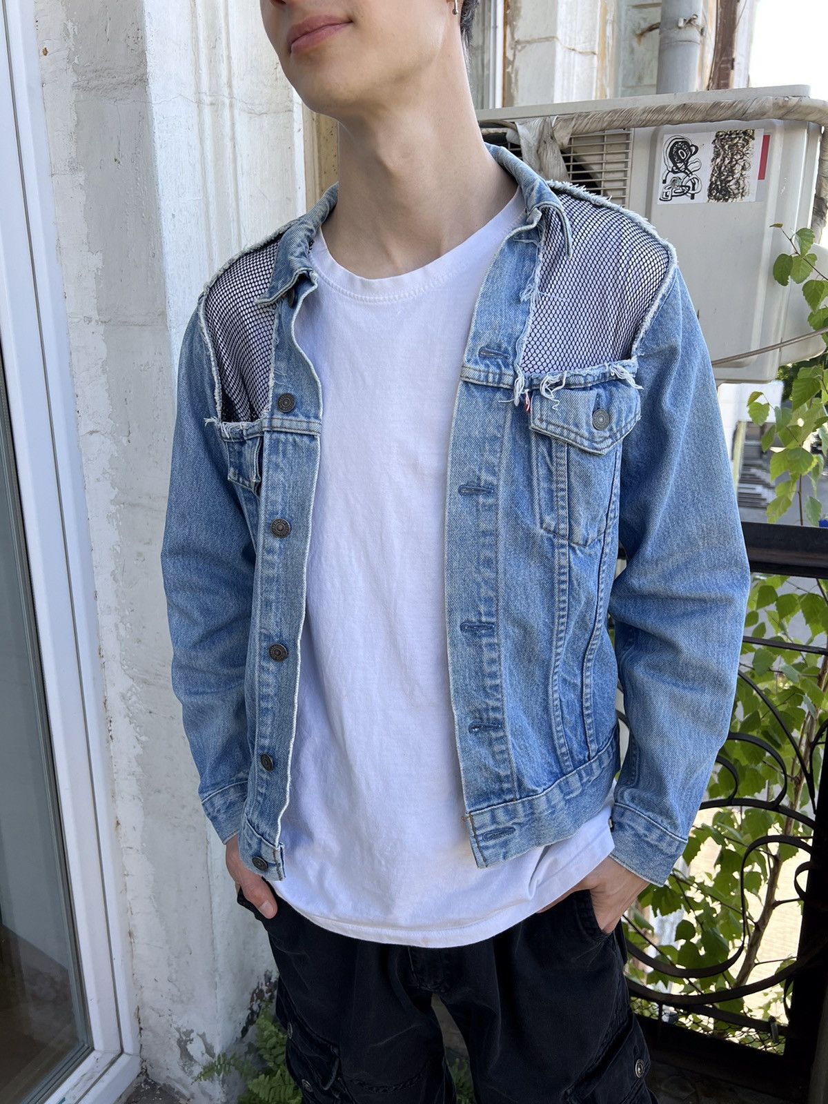Levi's × Levi's Vintage Clothing Levis Vintage Blue Denim Jean Trucker Jacket 90s Size US M / EU 48-50 / 2 - 2 Thumbnail