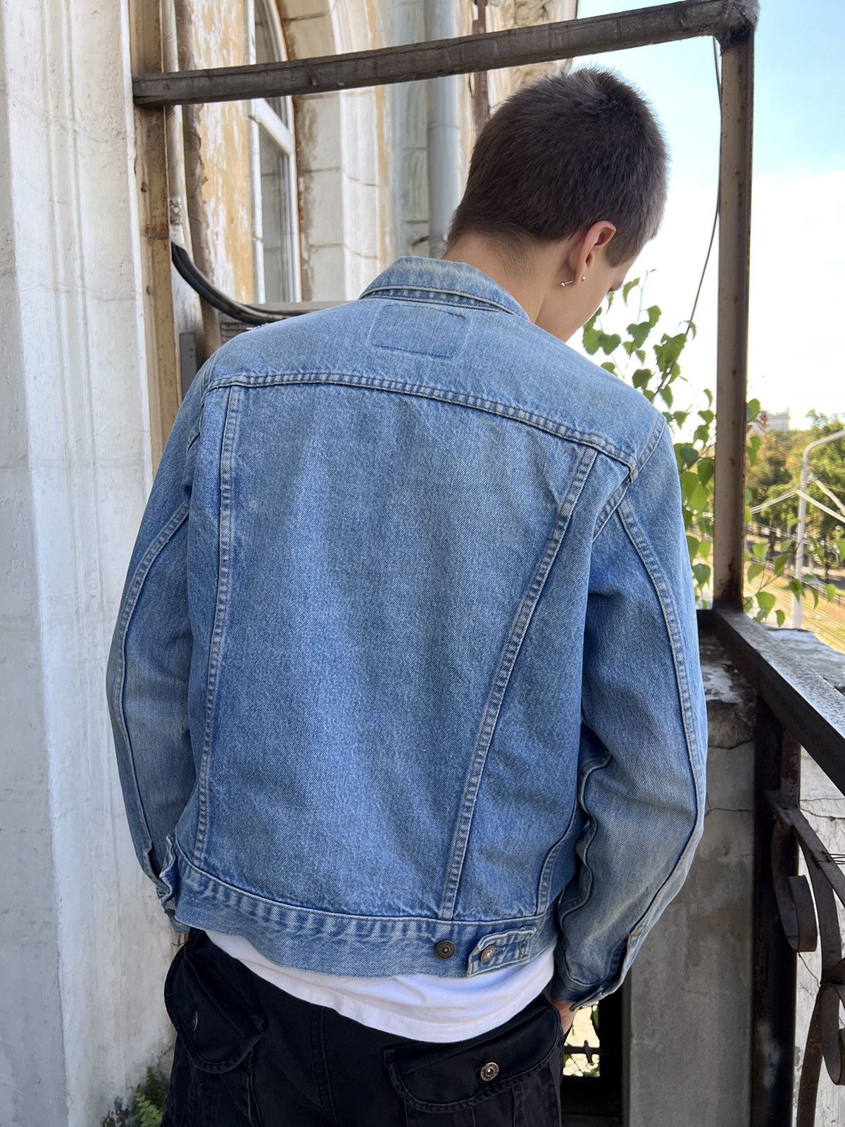 Levi's × Levi's Vintage Clothing Levis Vintage Blue Denim Jean Trucker Jacket 90s Size US M / EU 48-50 / 2 - 11 Thumbnail