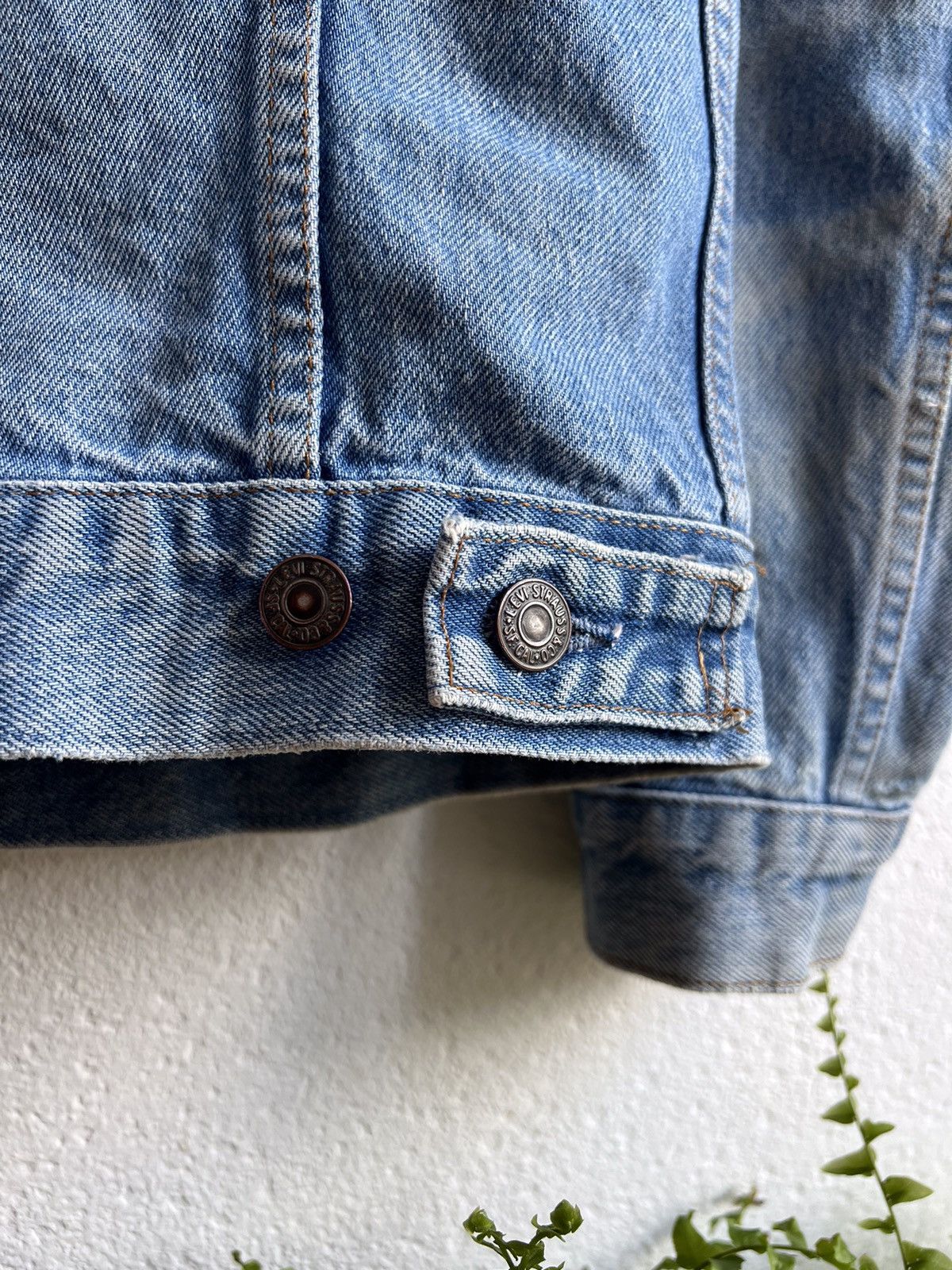 Levi's × Levi's Vintage Clothing Levis Vintage Blue Denim Jean Trucker Jacket 90s Size US M / EU 48-50 / 2 - 25 Thumbnail