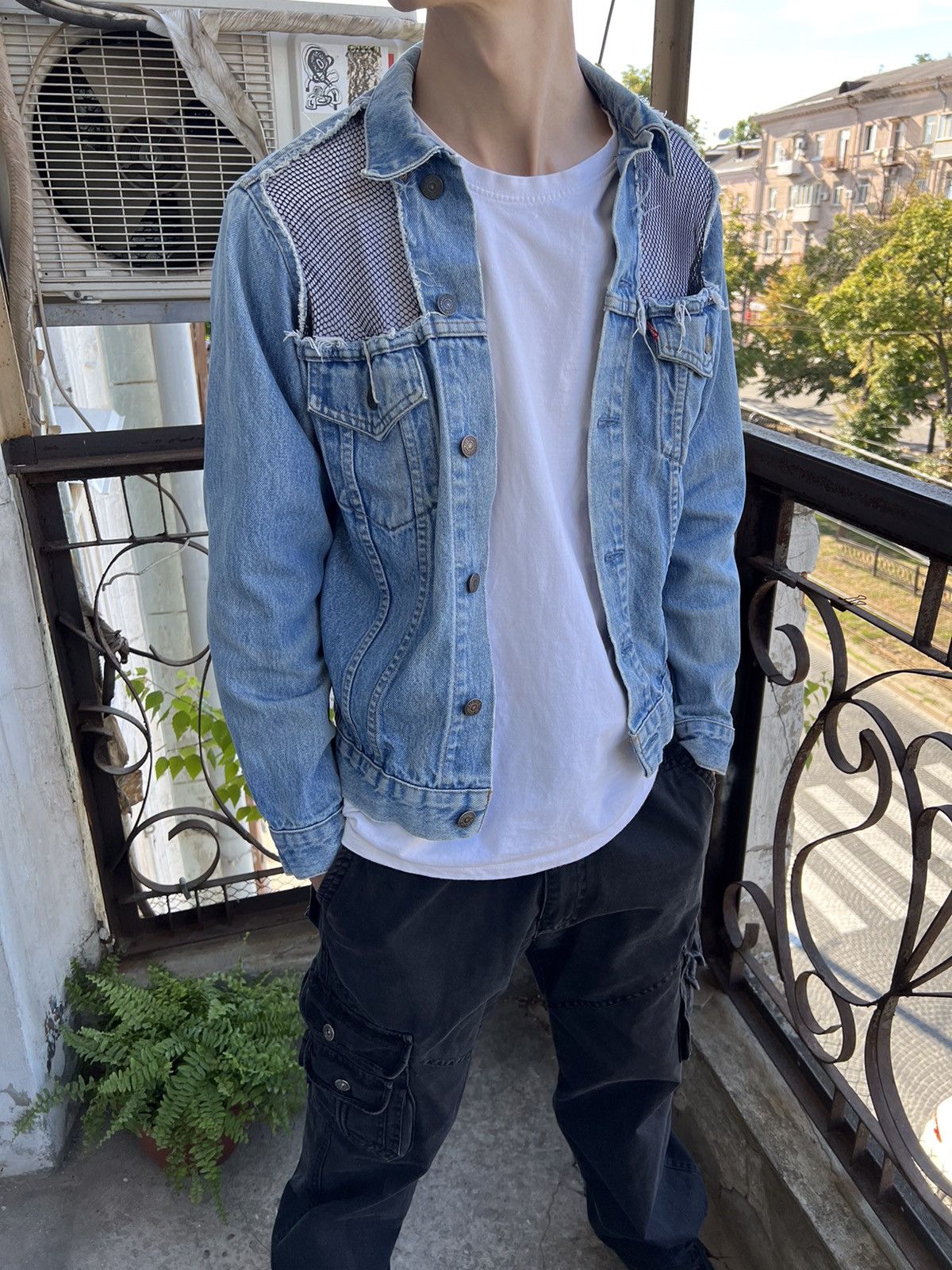 Levi's × Levi's Vintage Clothing Levis Vintage Blue Denim Jean Trucker Jacket 90s Size US M / EU 48-50 / 2 - 13 Thumbnail