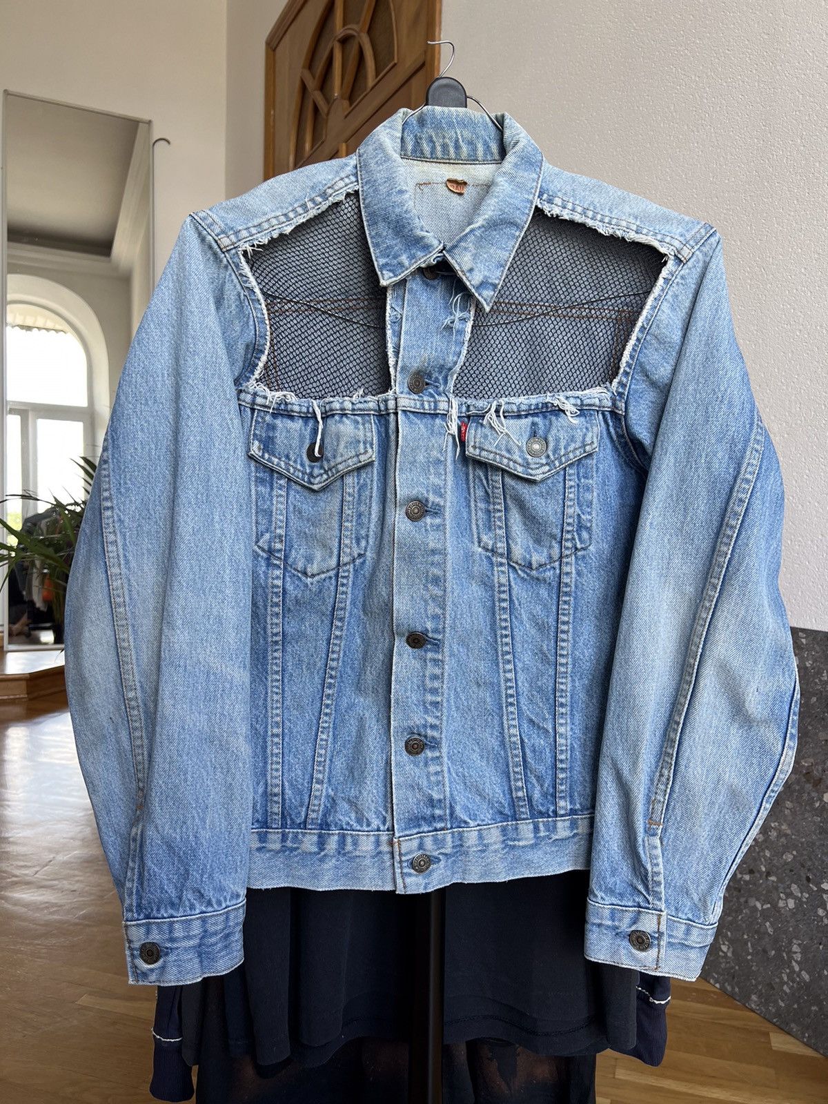 Levi's × Levi's Vintage Clothing Levis Vintage Blue Denim Jean Trucker Jacket 90s Size US M / EU 48-50 / 2 - 16 Thumbnail