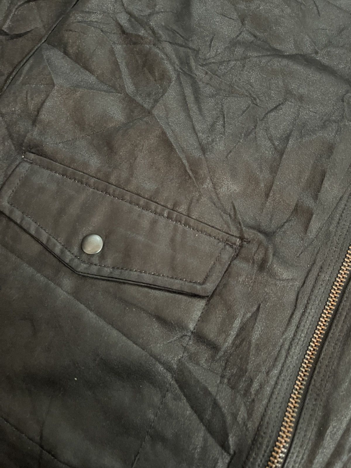 Gap × Vintage Vintage Gap Leather Jcket Size US L / EU 52-54 / 3 - 4 Thumbnail