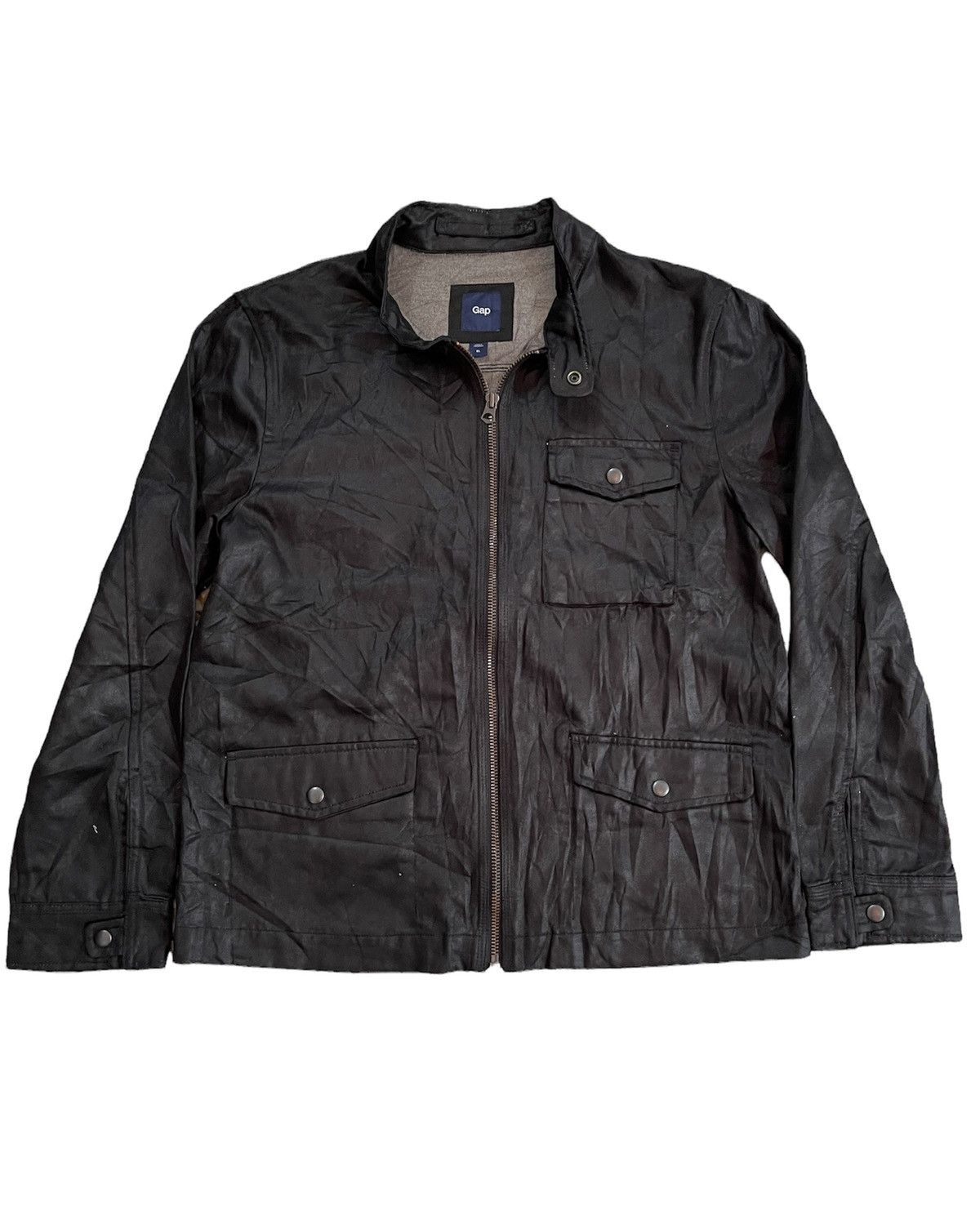 Gap × Vintage Vintage Gap Leather Jcket Size US L / EU 52-54 / 3 - 1 Thumbnail