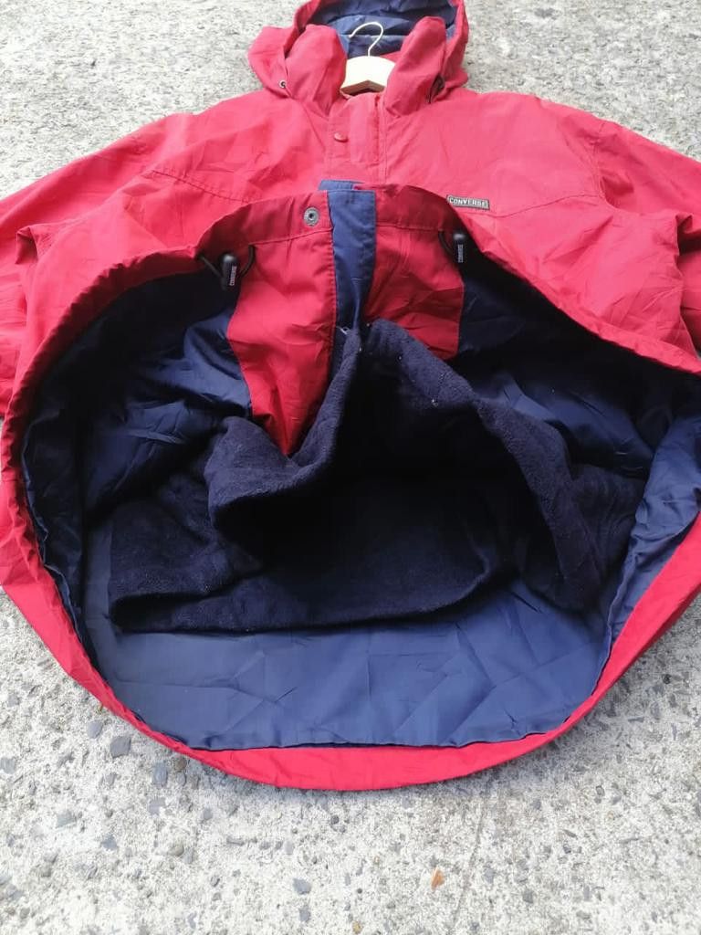 Converse × Vintage Converse Rain Jacket Size US L / EU 52-54 / 3 - 3 Thumbnail