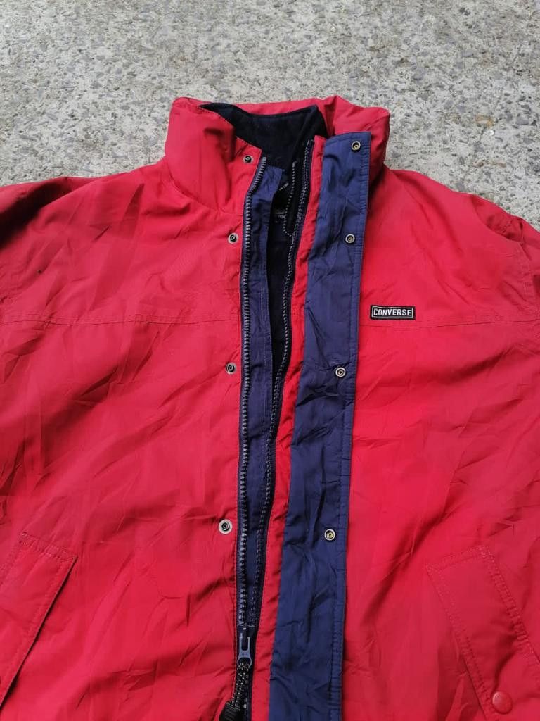 Converse × Vintage Converse Rain Jacket Size US L / EU 52-54 / 3 - 8 Thumbnail