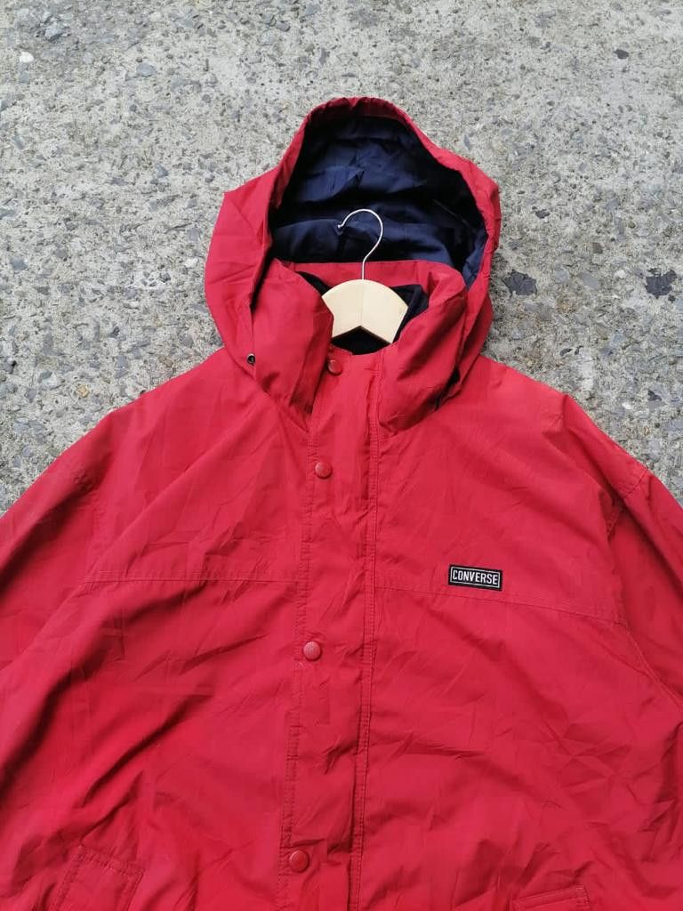 Converse × Vintage Converse Rain Jacket Size US L / EU 52-54 / 3 - 2 Thumbnail