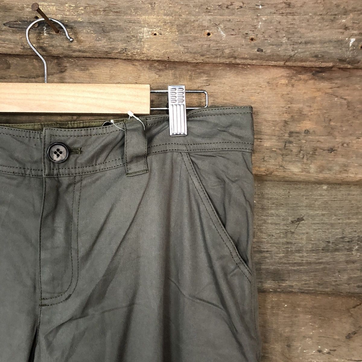 Japanese Brand Napi St Green multipocket tactical Cargo Pants #2845 Size US 28 / EU 44 - 5 Thumbnail