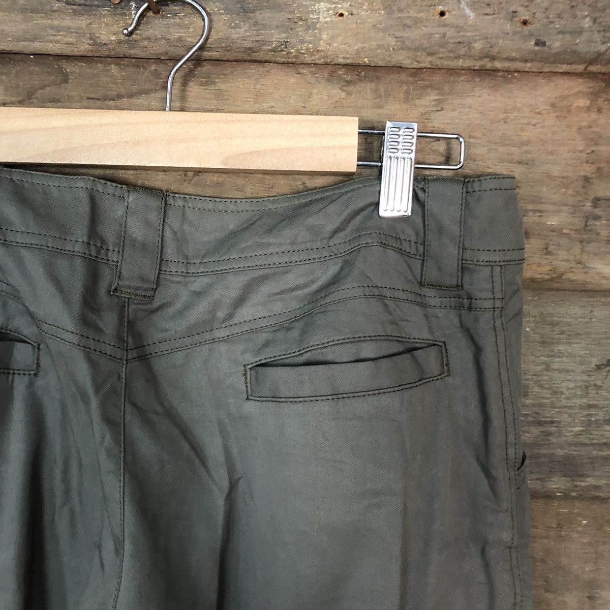 Japanese Brand Napi St Green multipocket tactical Cargo Pants #2845 Size US 28 / EU 44 - 15 Thumbnail