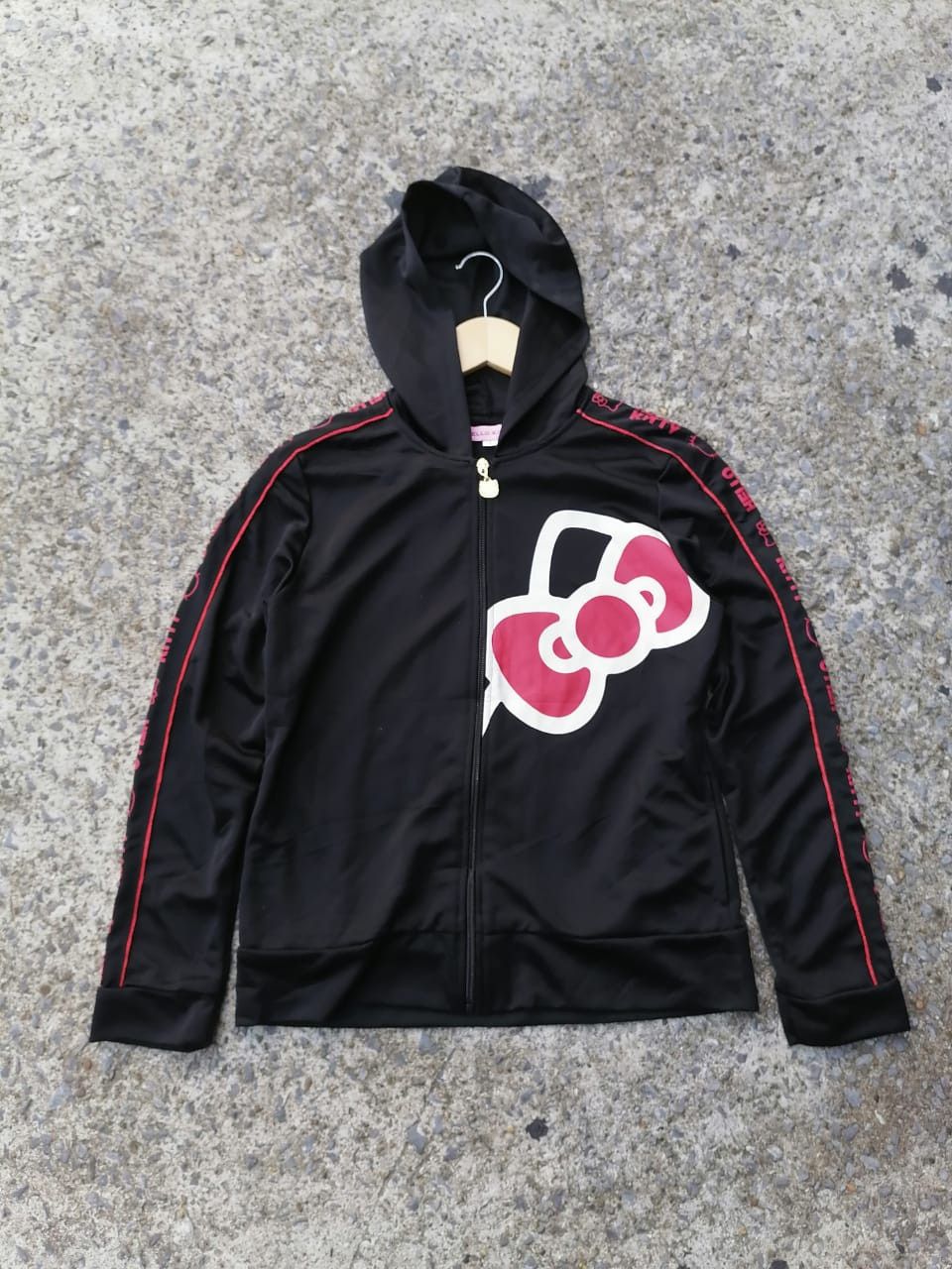Anime × Japanese Brand Hello Kitty Side Tape Zipper Hoodie Size US S / EU 44-46 / 1 - 3 Thumbnail