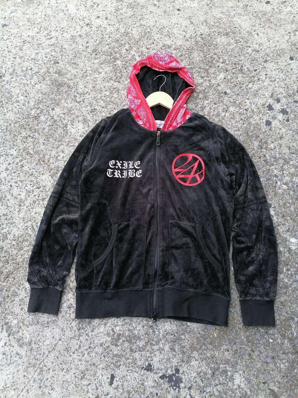 Other 24 Karats Bandana Hood Zipper Hoodie Size US M / EU 48-50 / 2 - 5 Thumbnail
