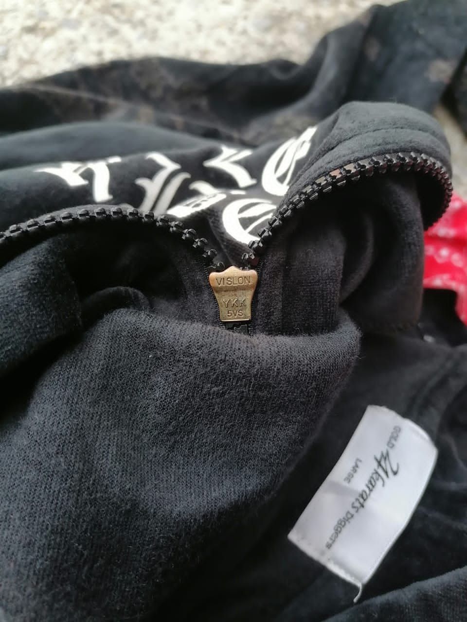 Other 24 Karats Bandana Hood Zipper Hoodie Size US M / EU 48-50 / 2 - 6 Thumbnail