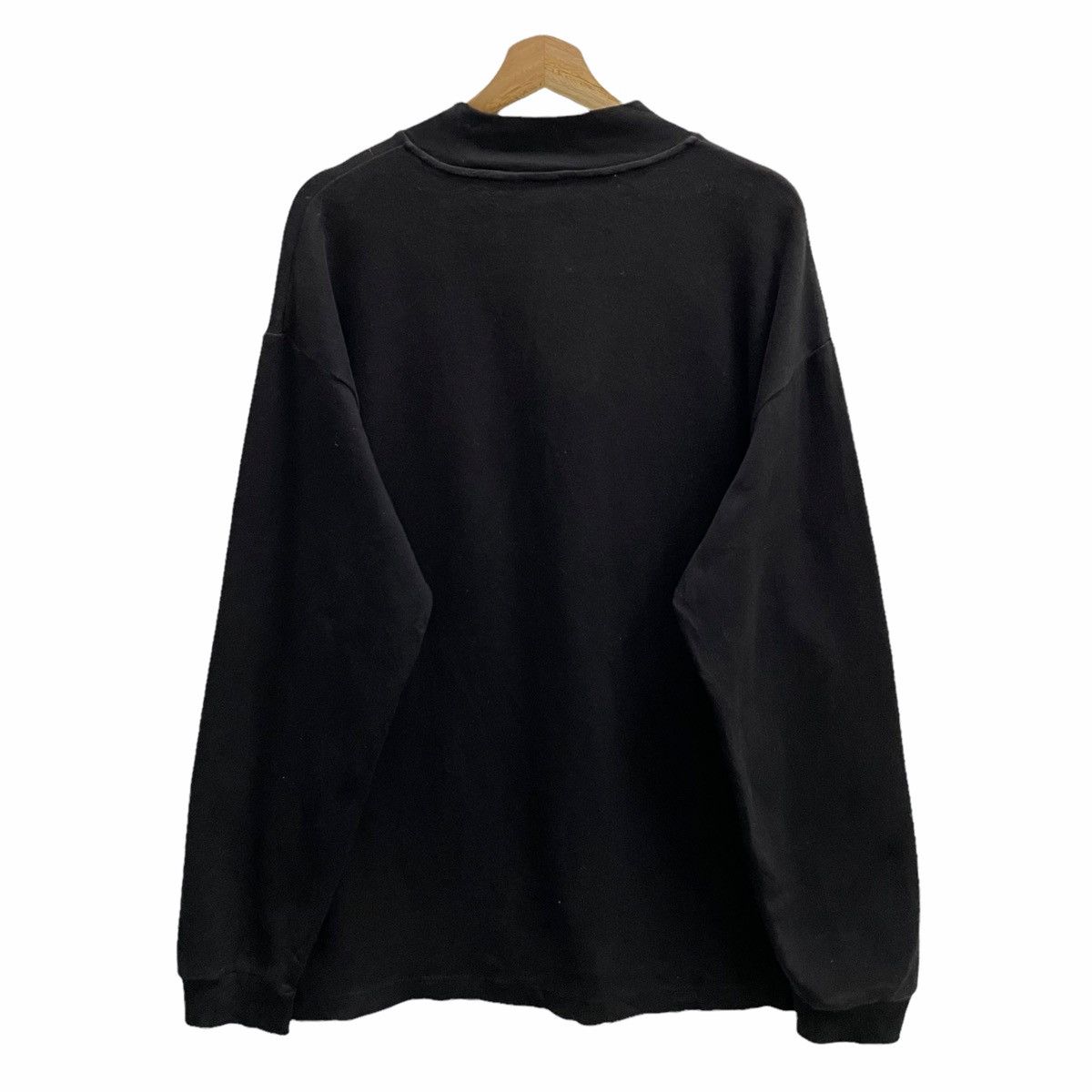 Undercover 💥 Undercover Plain Black Sweatshirt Size US XL / EU 56 / 4 - 5 Thumbnail