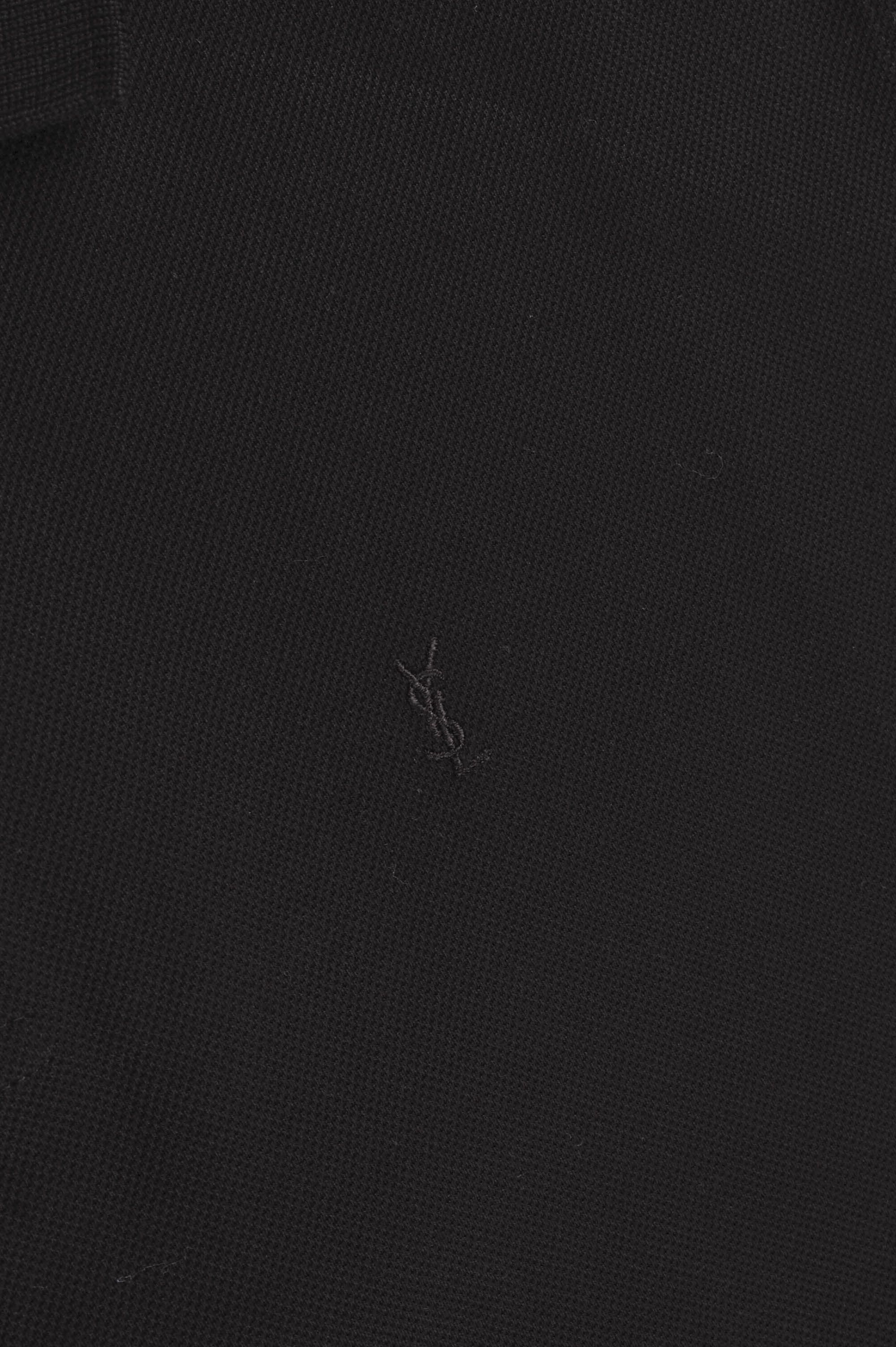 Saint Laurent Paris Original Saint Laurent Men Polo Black Shirt Size US M / EU 48-50 / 2 - 4 Thumbnail