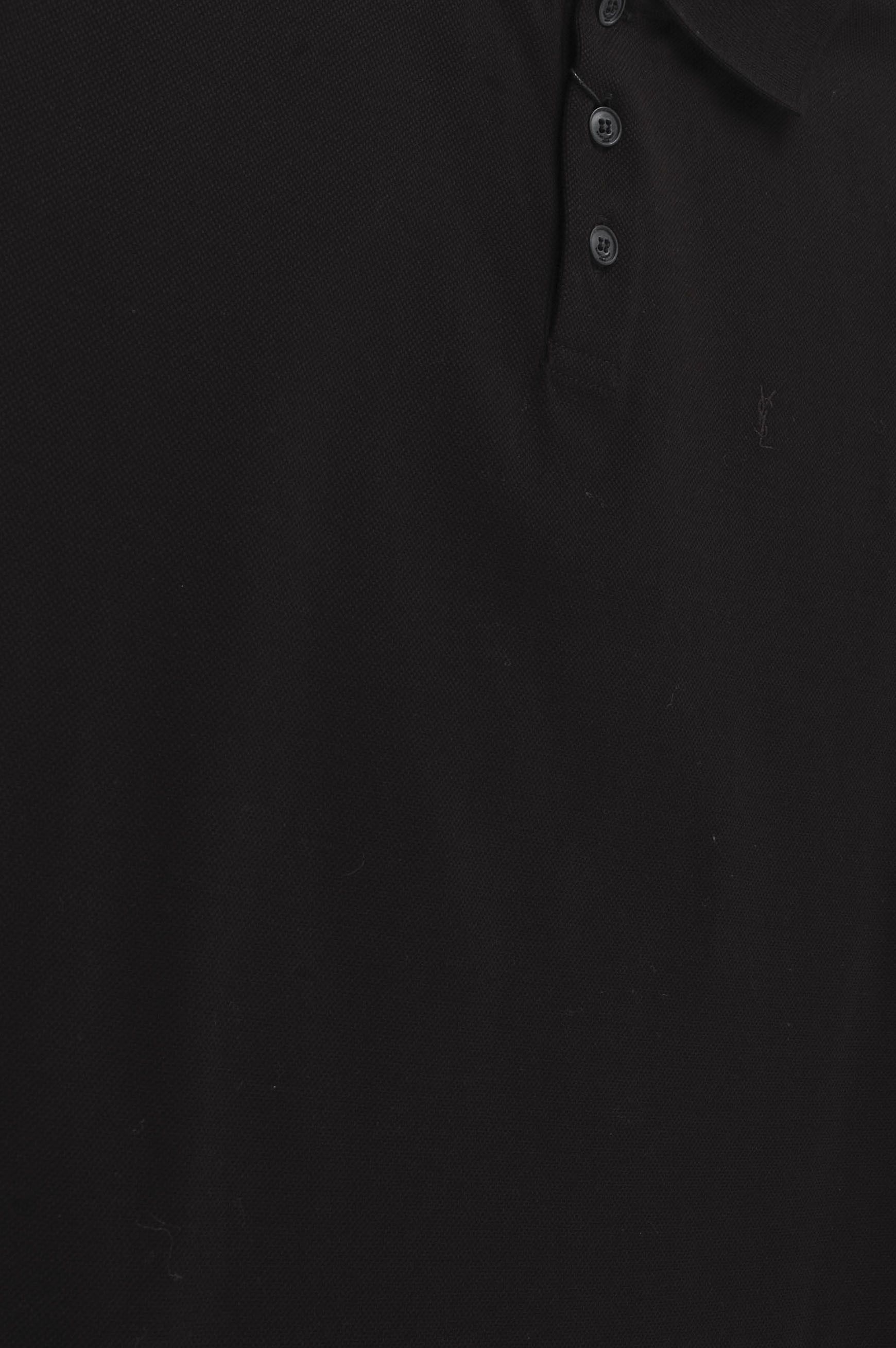 Saint Laurent Paris Original Saint Laurent Men Polo Black Shirt Size US M / EU 48-50 / 2 - 3 Thumbnail