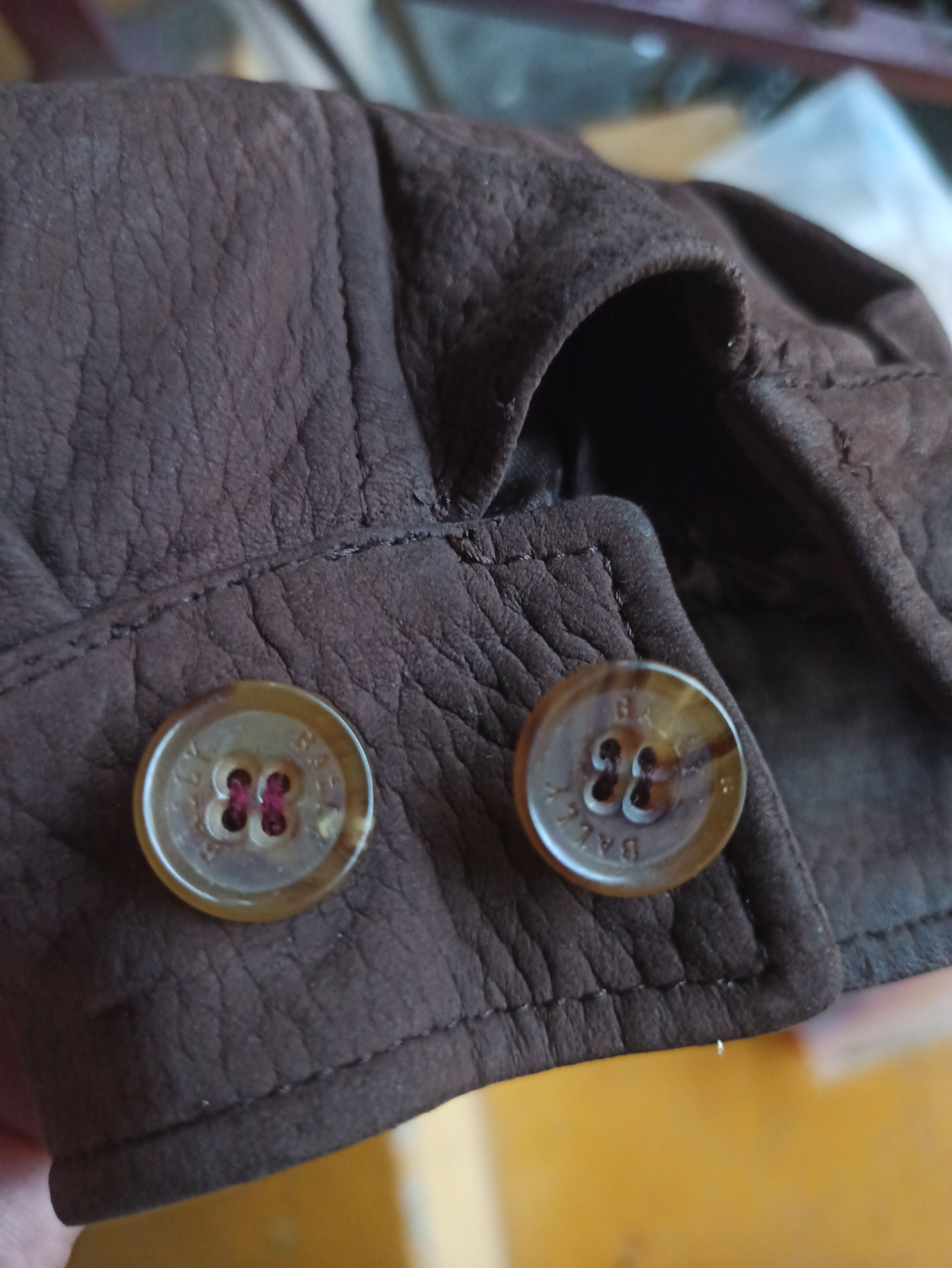 Bally Vintage Bally leather Jacket Harrington Style Size US M / EU 48-50 / 2 - 7 Thumbnail