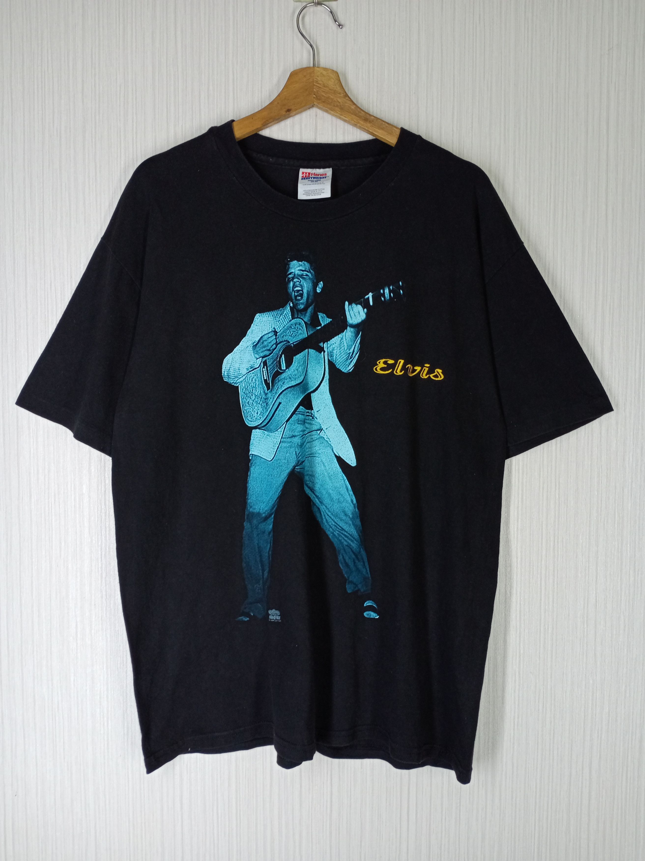 Band Tees × Rap Tees Rare Vintage 1994 Elvis Presley Winterland Tshirt Size US L / EU 52-54 / 3 - 1 Thumbnail