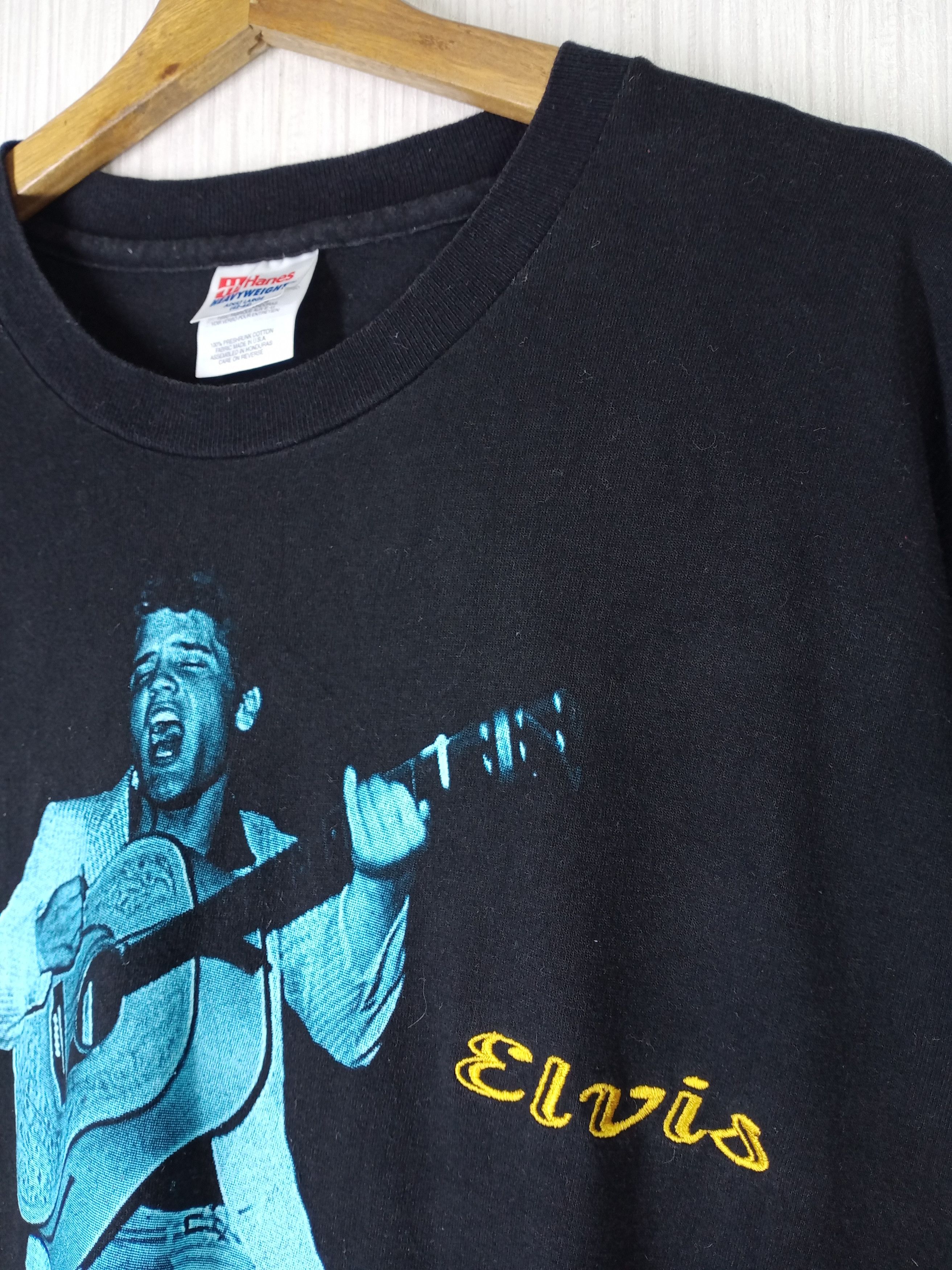 Band Tees × Rap Tees Rare Vintage 1994 Elvis Presley Winterland Tshirt Size US L / EU 52-54 / 3 - 3 Thumbnail